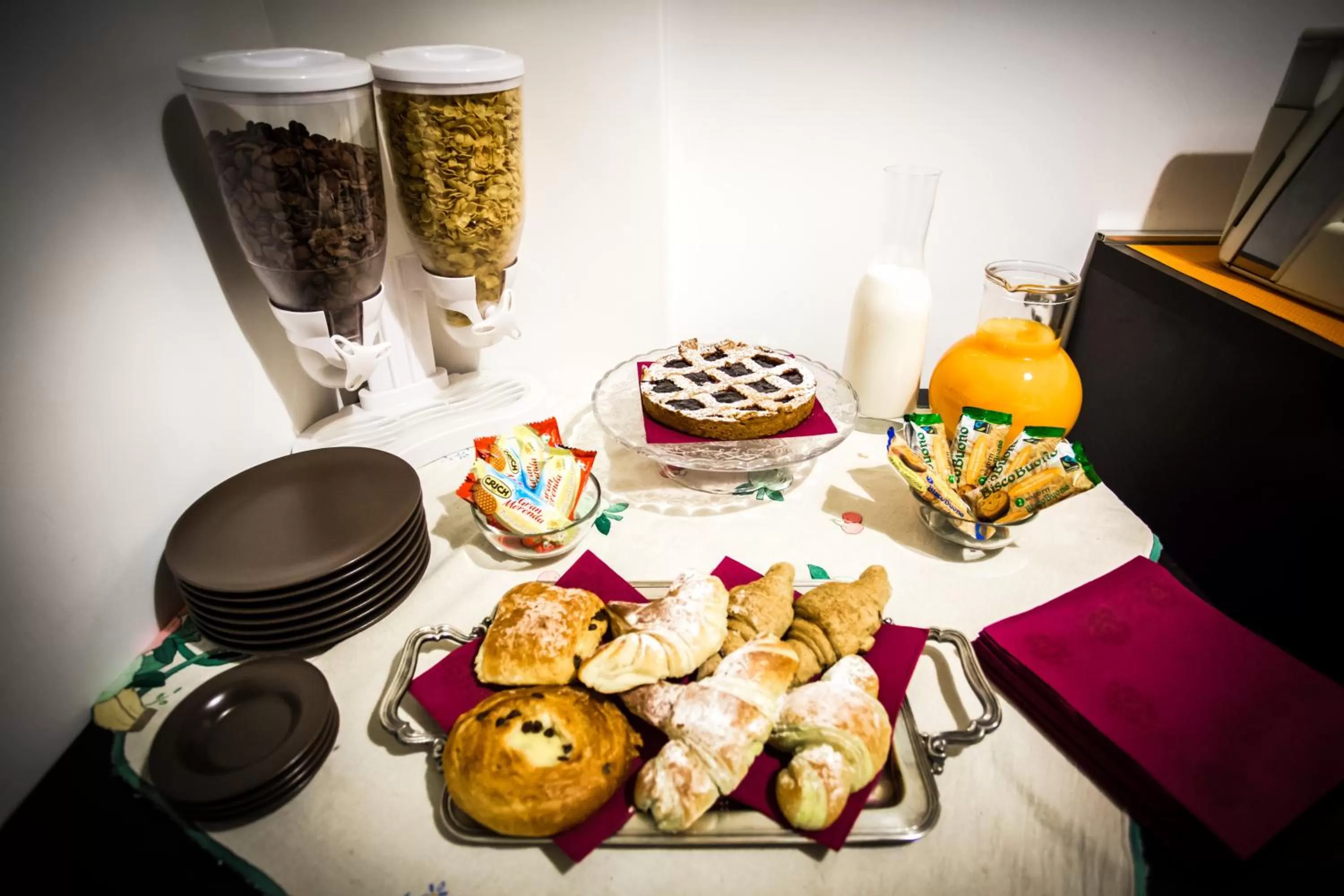 Food in B&B Villa Adriana