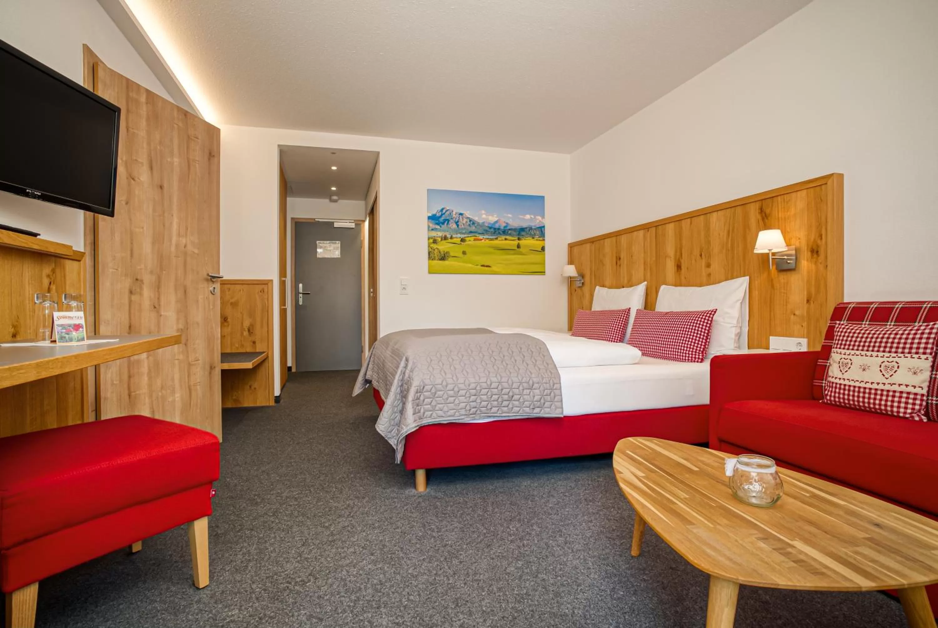 Bed in Landhaus Sommerau