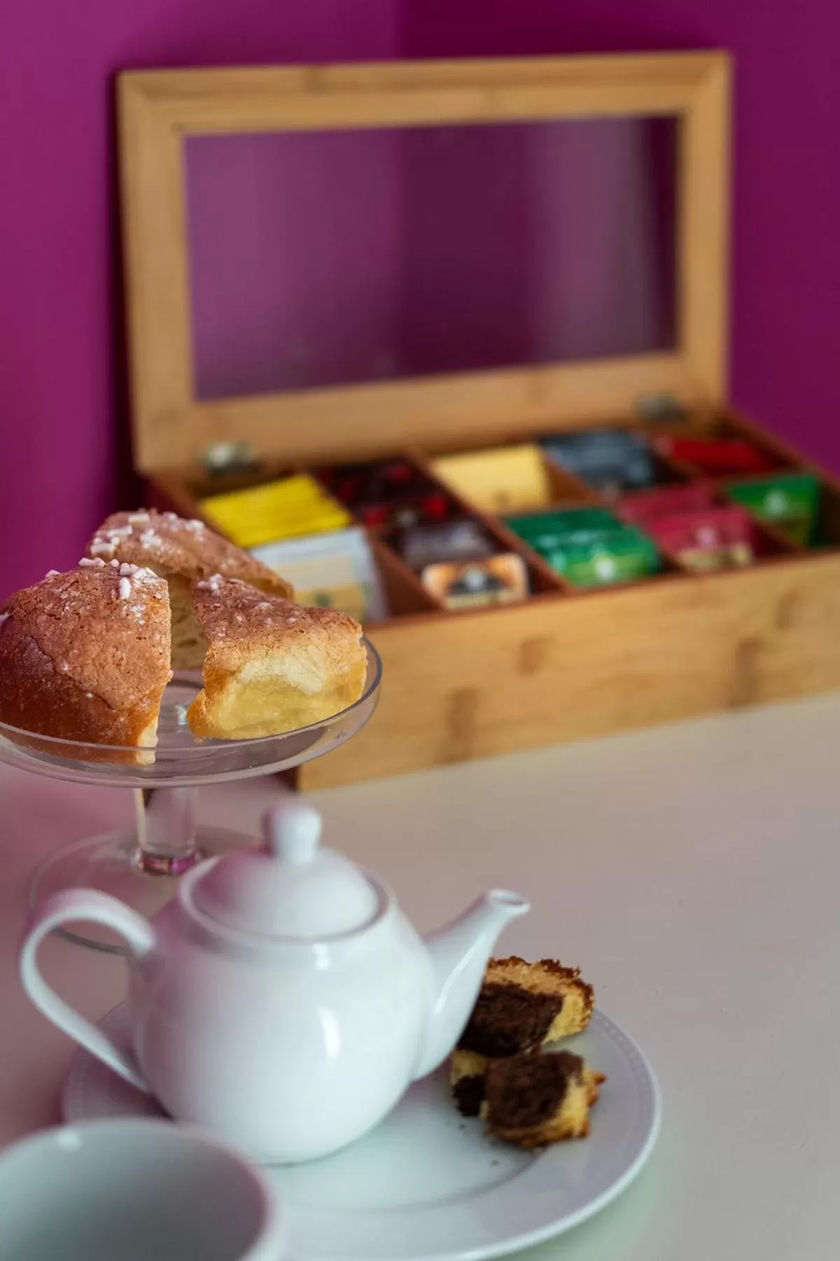 Food and drinks in Palazzo Scaramellino