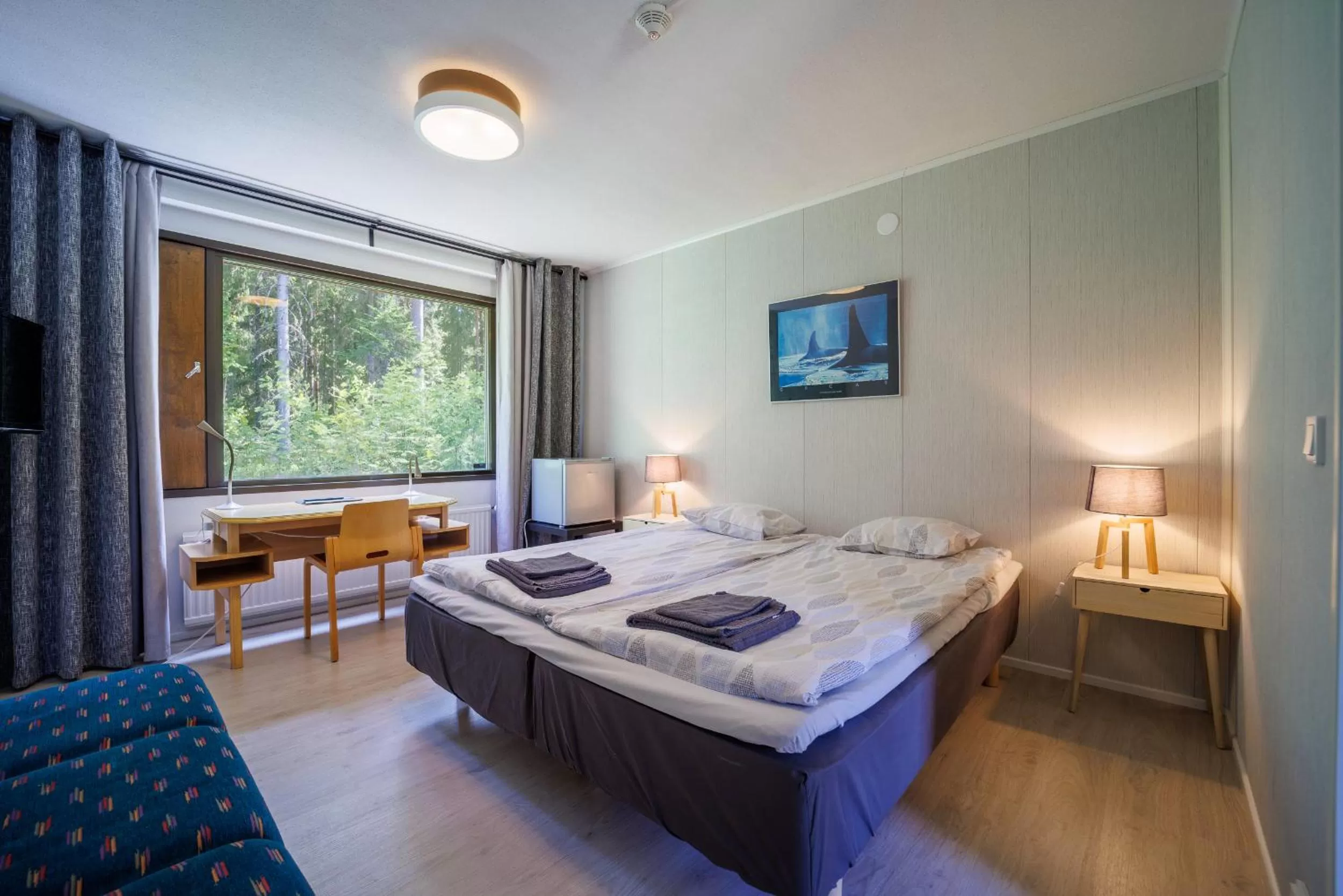 Bed in Hotelli Uninen Äänekoski