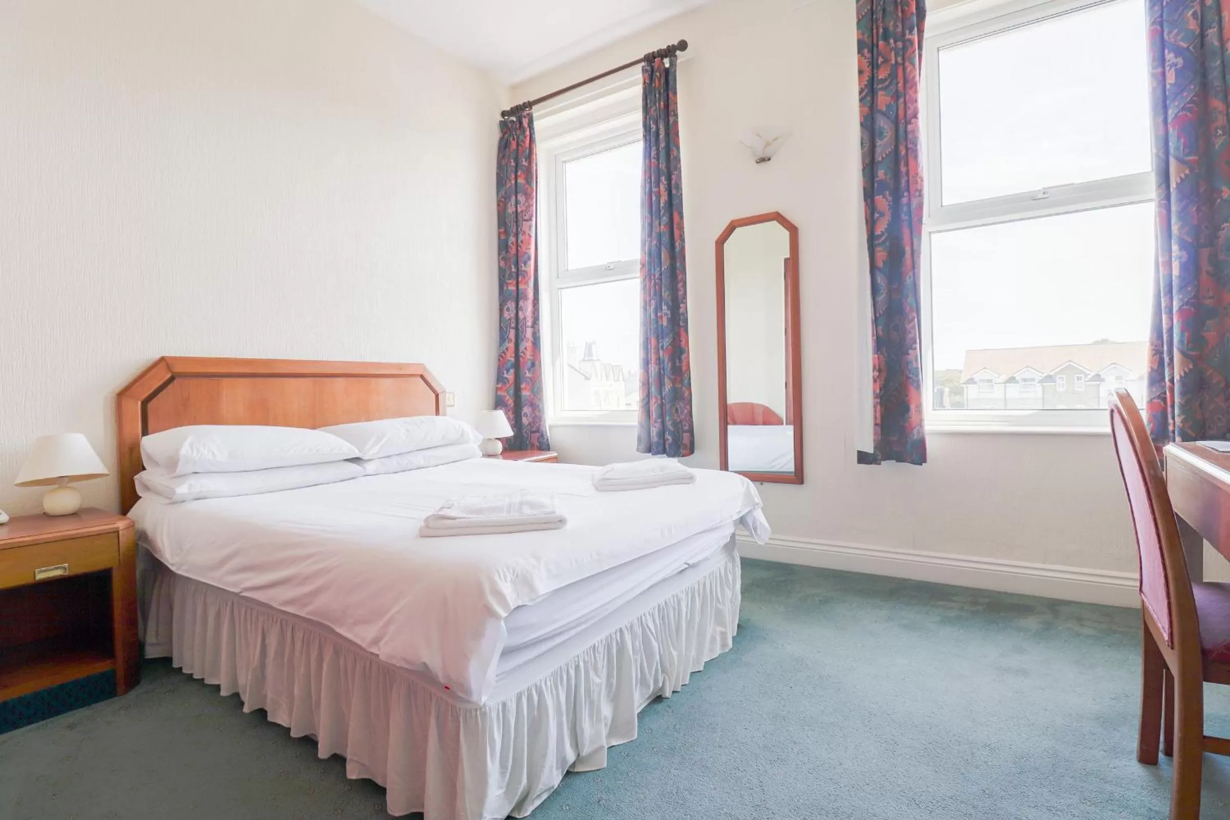 Bed in Falcon's Nest Hotel