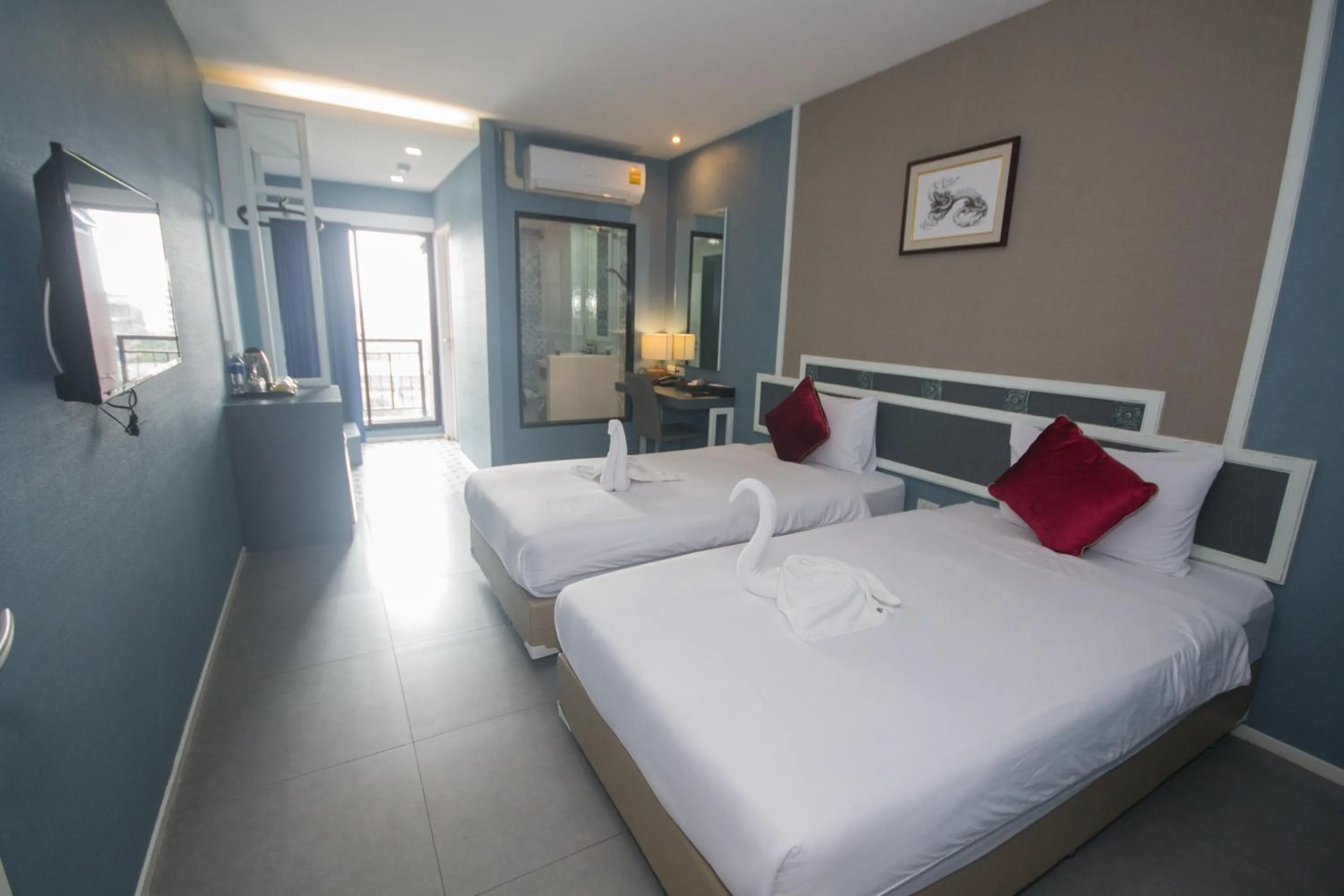 Bed in Villa Baron SHA PLUS