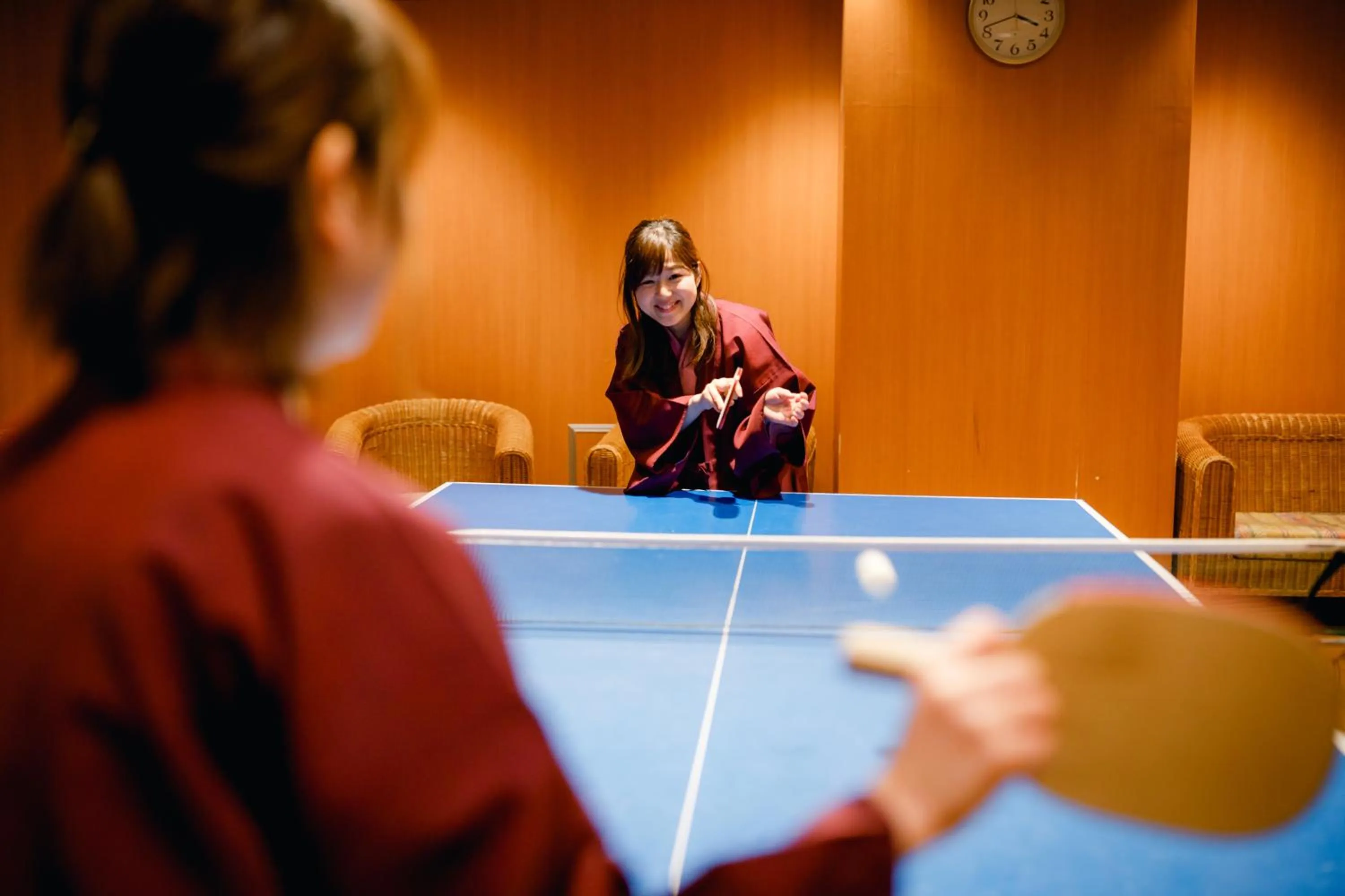 Table tennis in Hatori