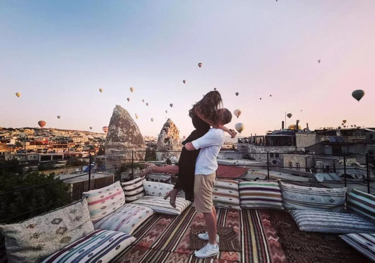 Balcony/Terrace in Adora Cave Suites -