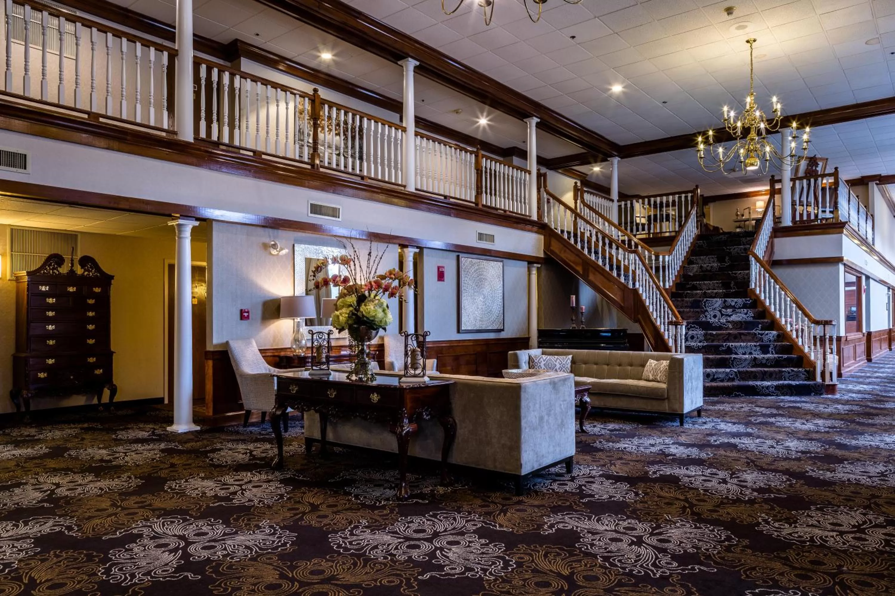 Lobby or reception in Colonial Hotel