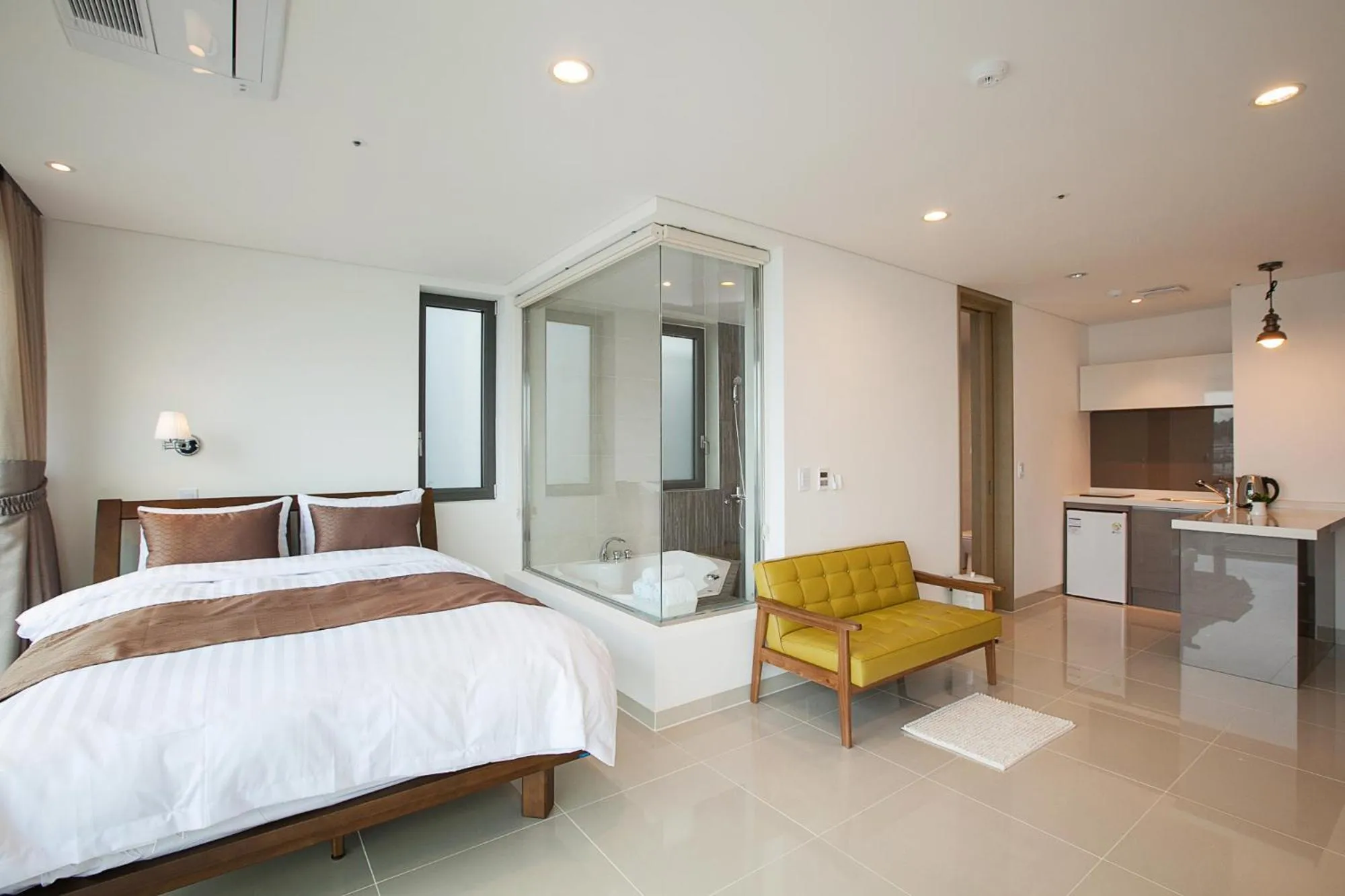 Bed in Vista Resort Jeju