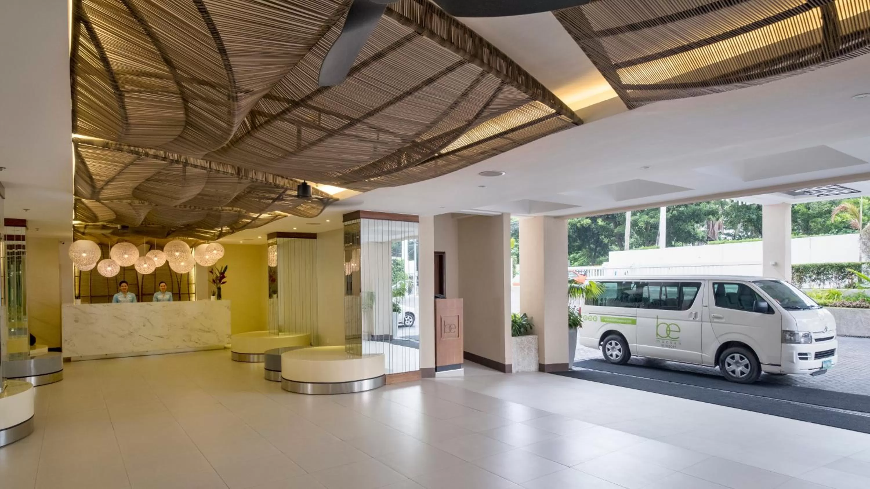 Lobby or reception in BE Resort Mactan