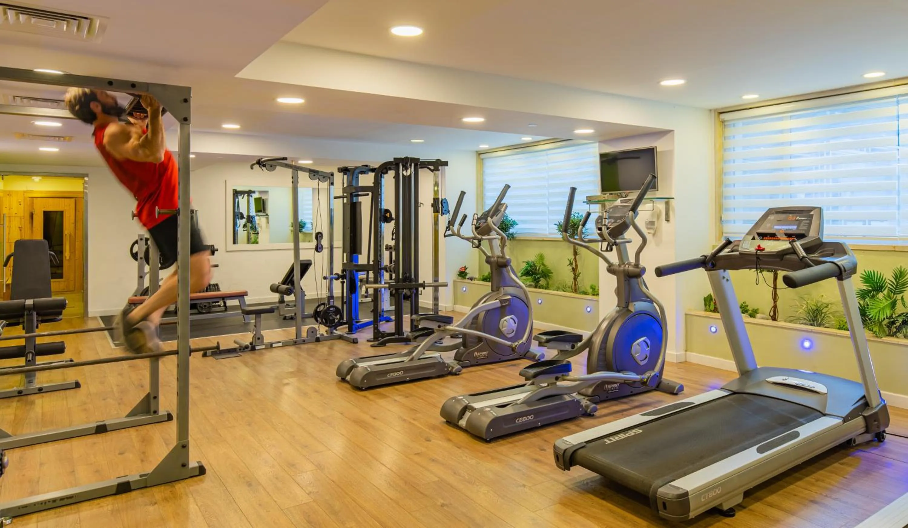 People in Ambassador Hotel