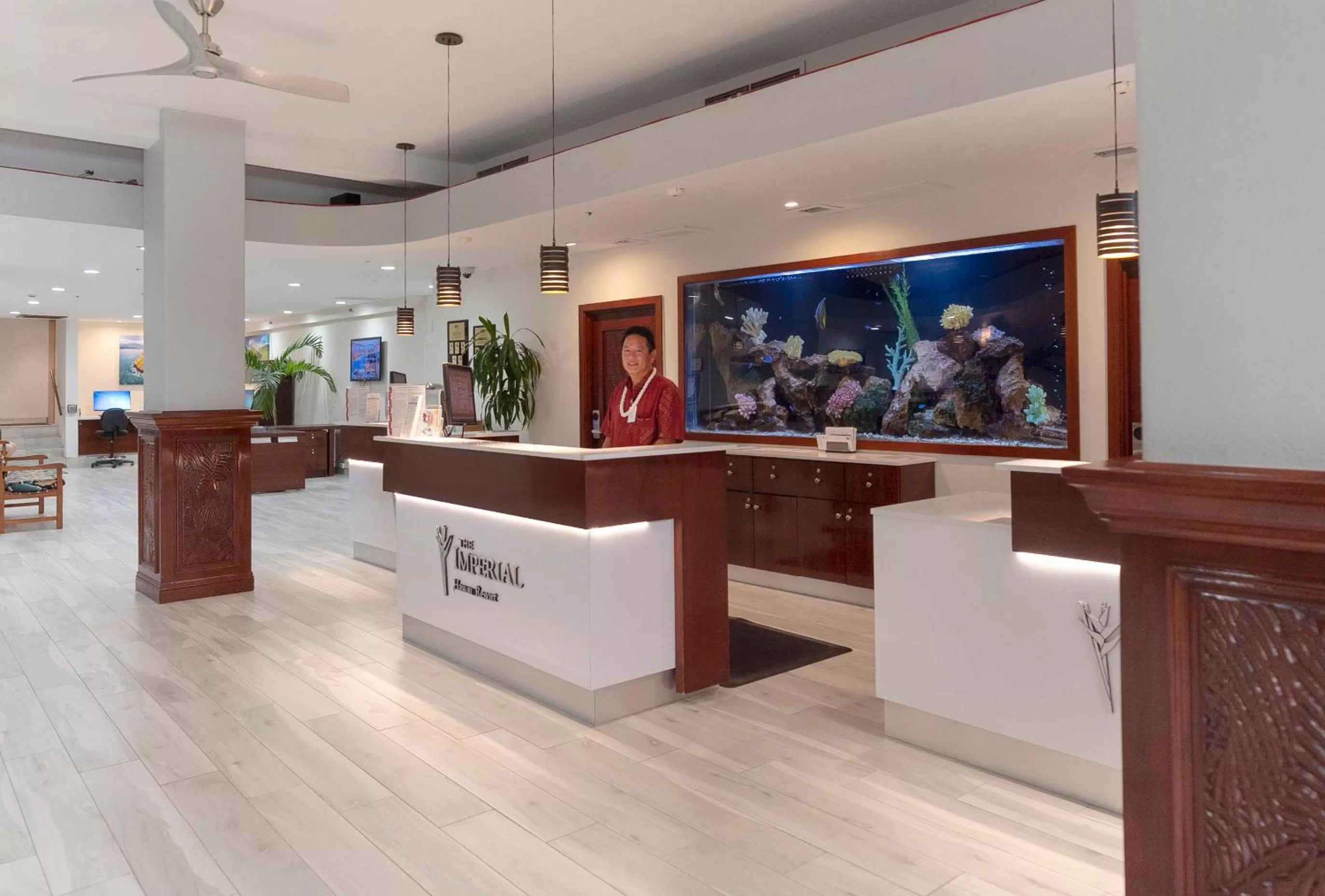 Lobby or reception in Imperial Hawaii Resort
