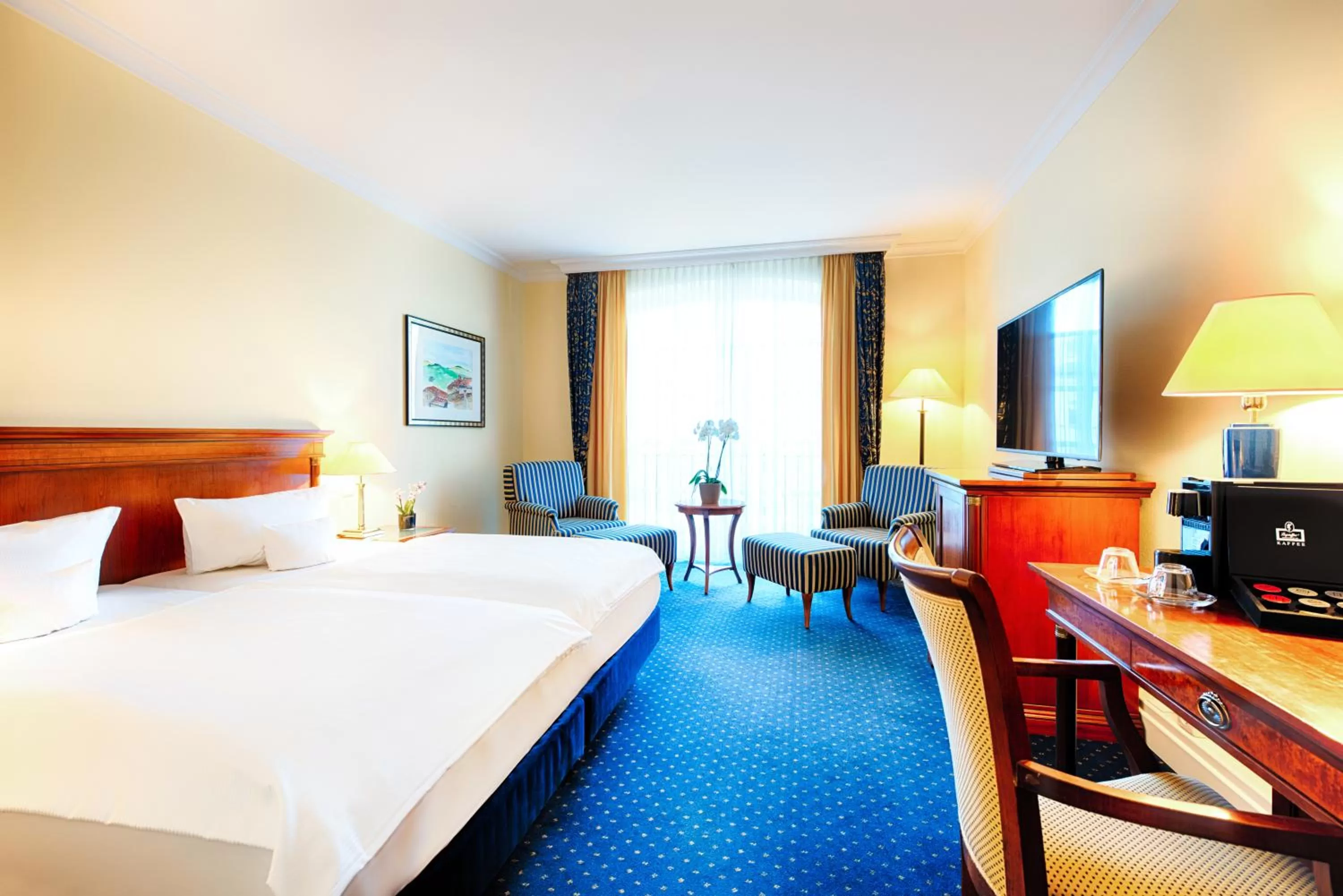 Bed in Hotel Villa Geyerswörth