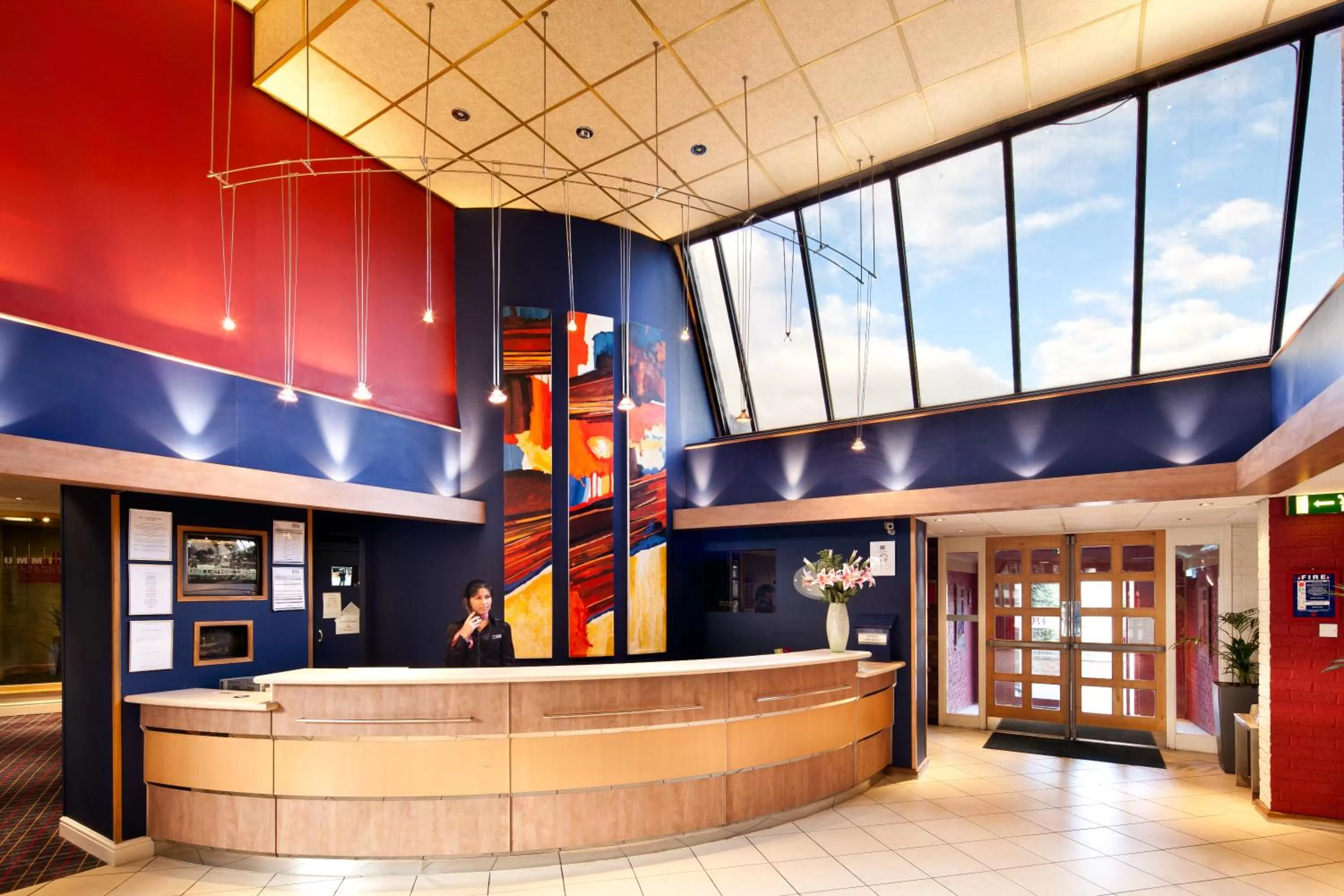 Lobby or reception in Mercure Bolton Georgian House Hotel