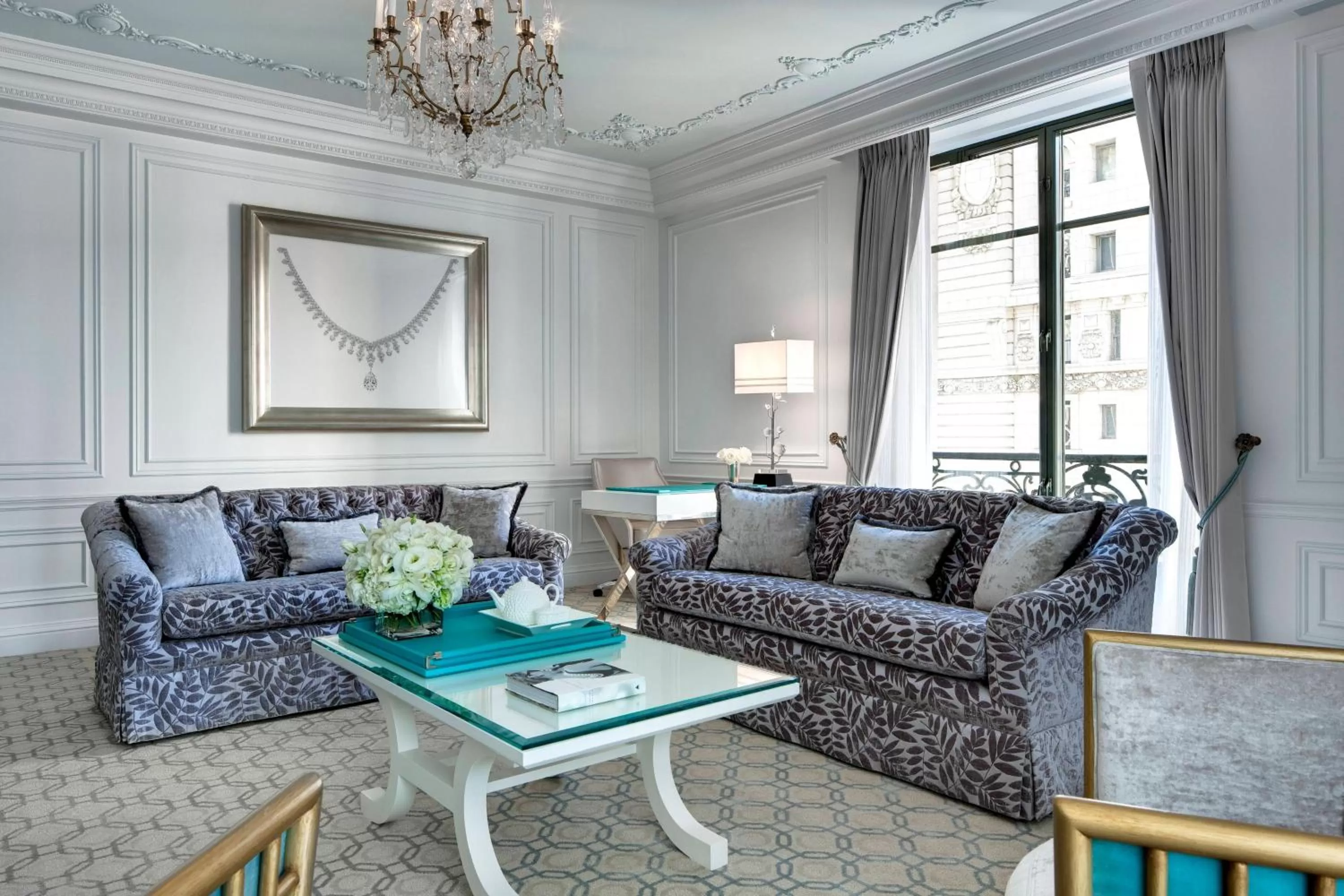 Living room in The St. Regis New York