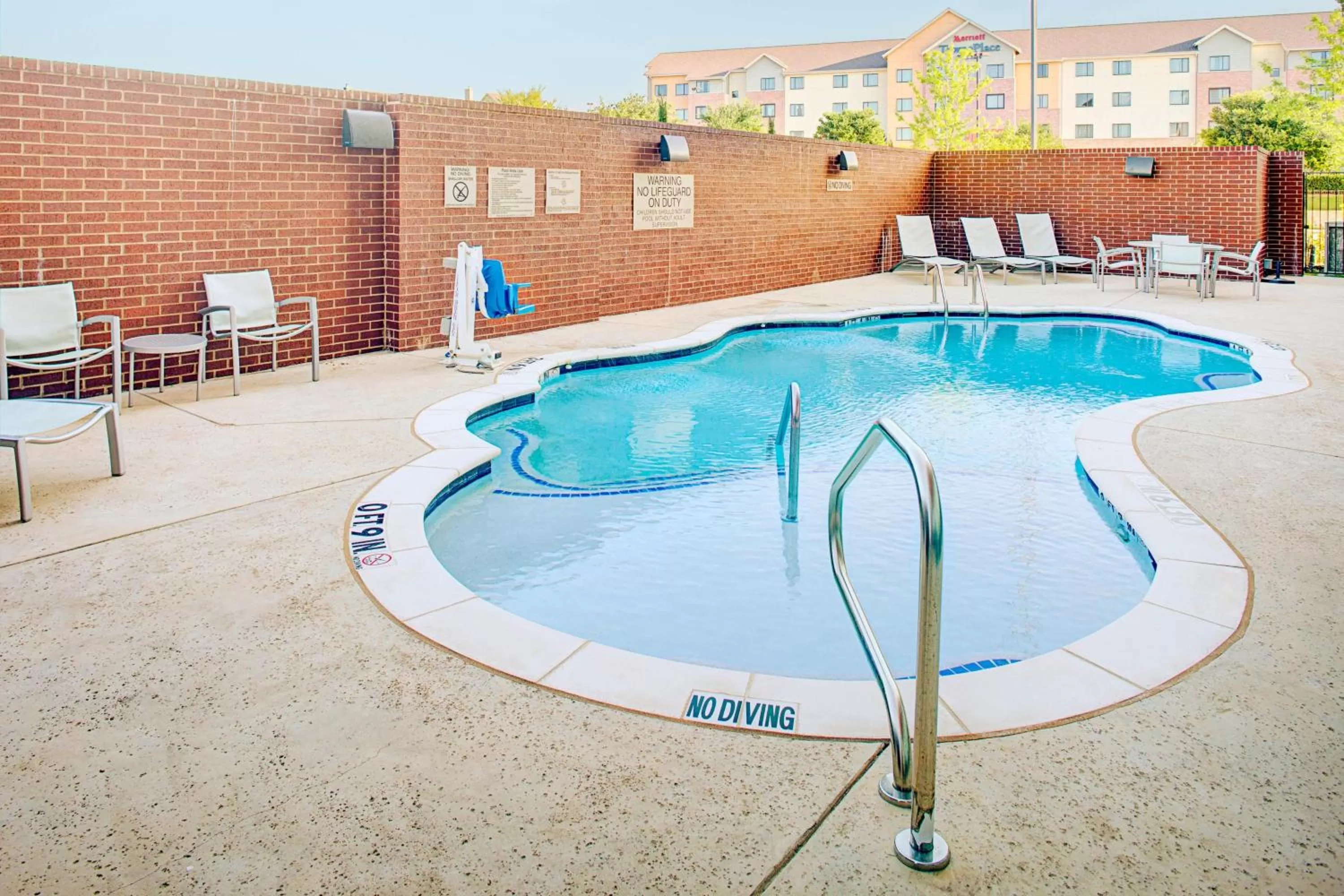 Swimming pool in SpringHill Suites by Marriott Dallas Lewisville