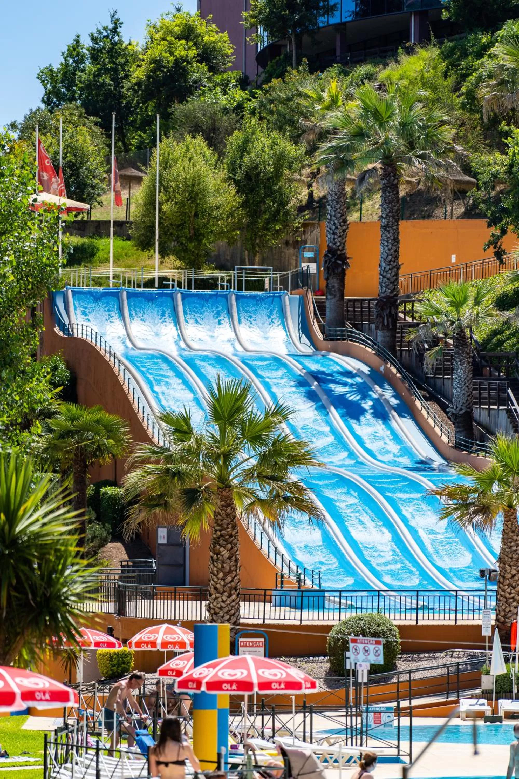 Aqua park in Hotel Navarras
