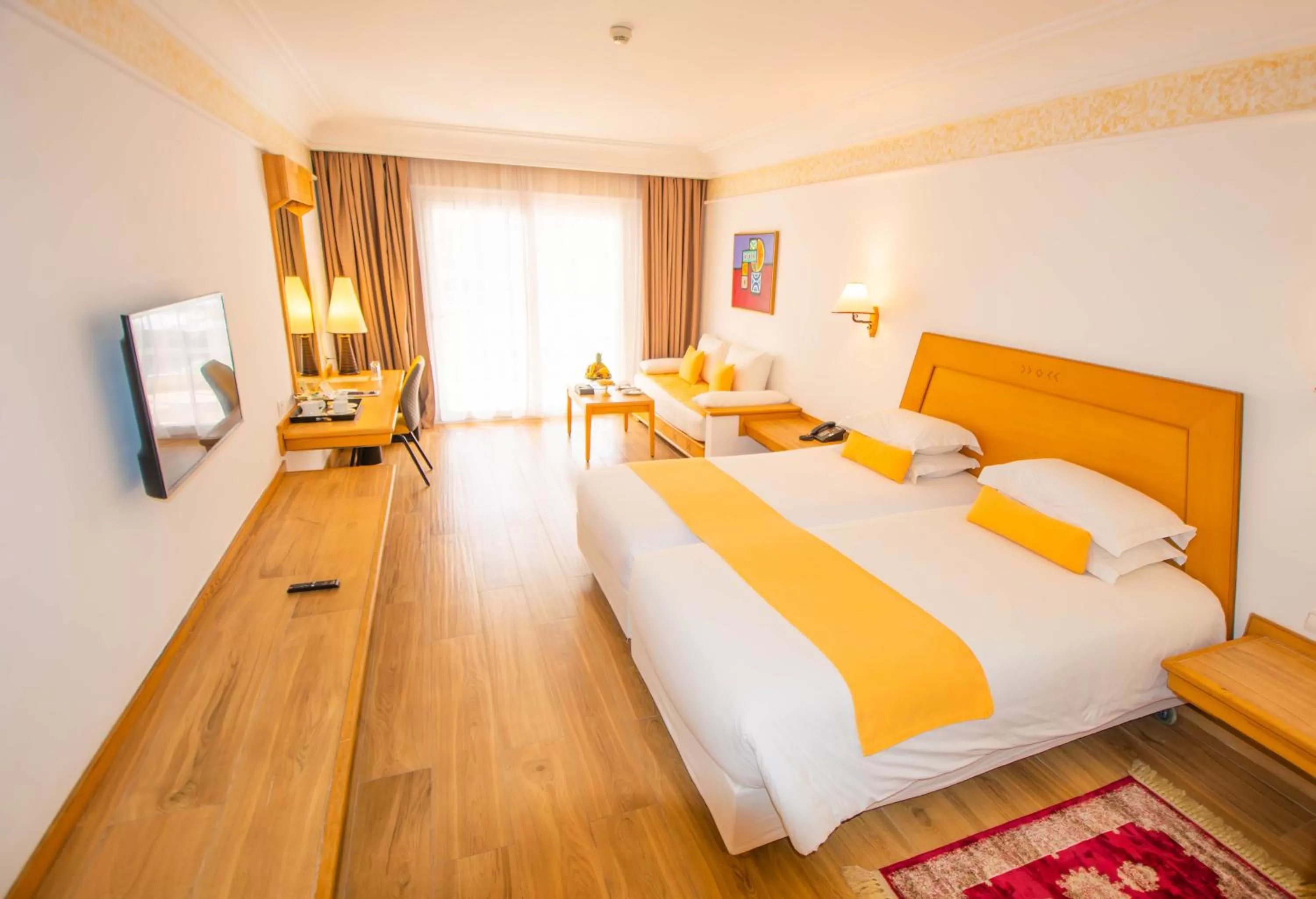 Bedroom, Bed in Hotel Timoulay and Spa Agadir