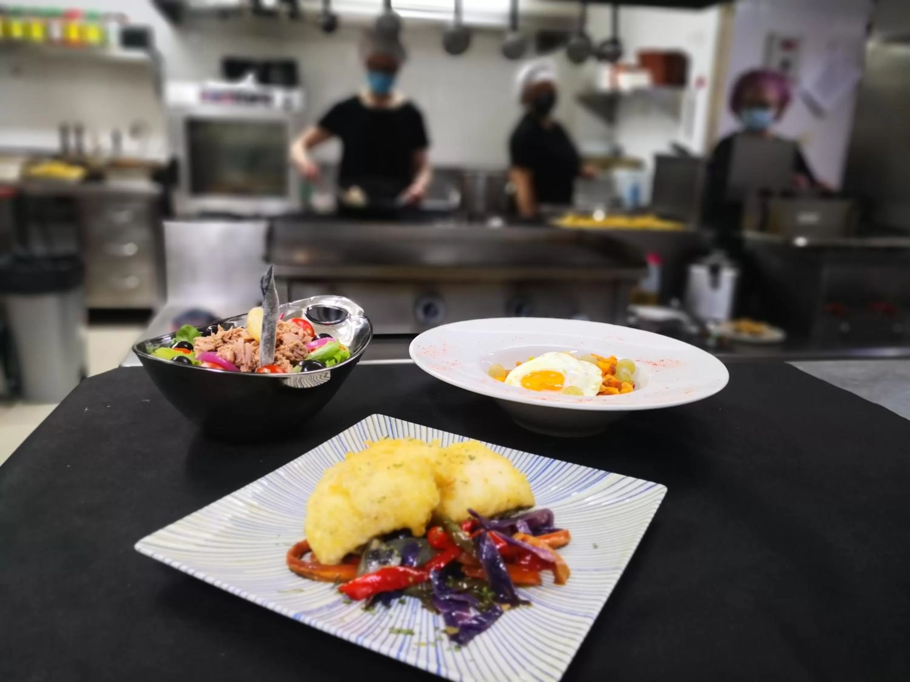 Food close-up in Hotel Aro'S