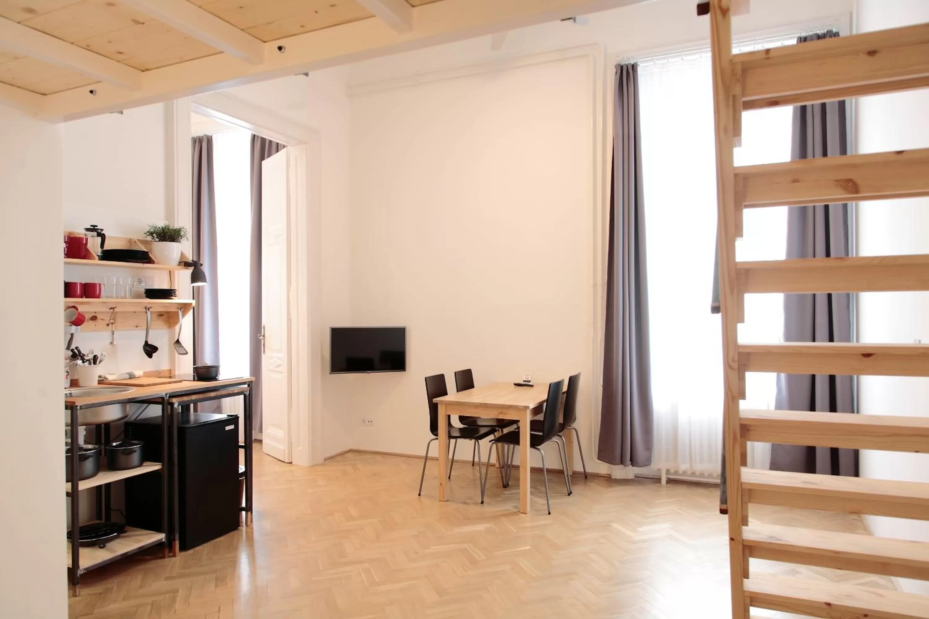 Seating area in Maverick Apartments
