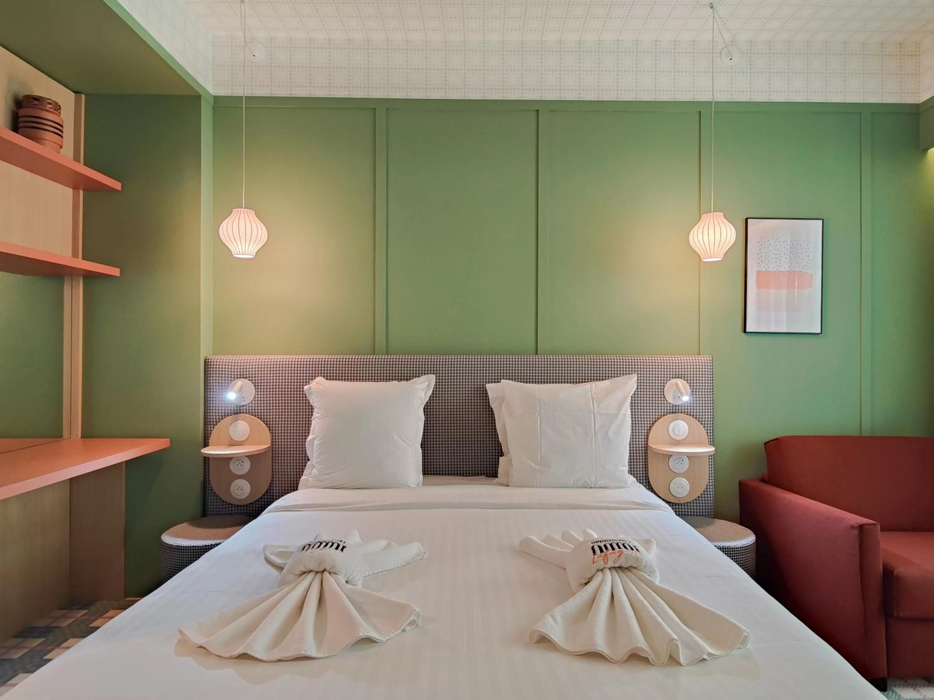 Bed in Hotel Aparthotel AMMI Nice Lafayette