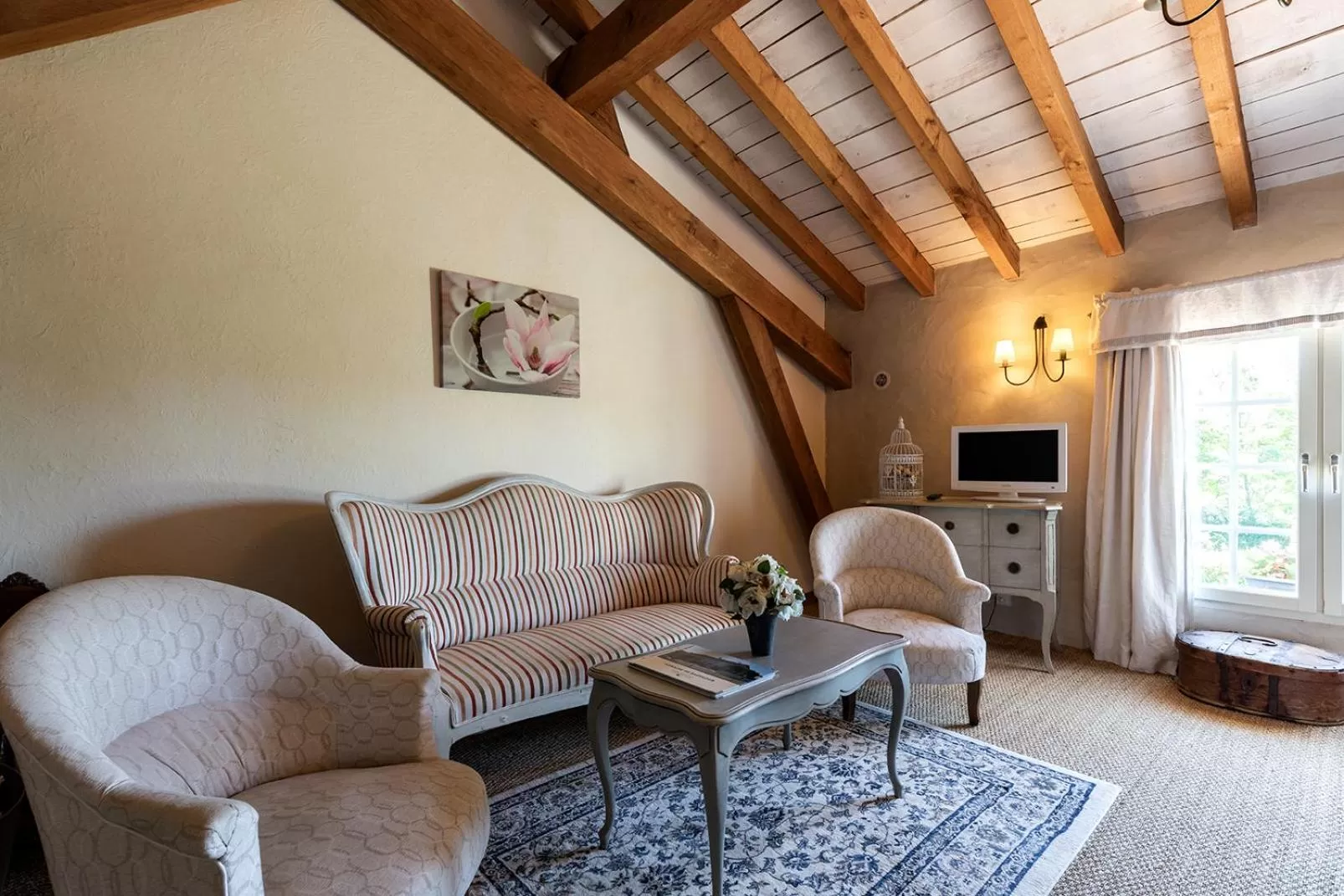 Living room in Domaine de Bassilour