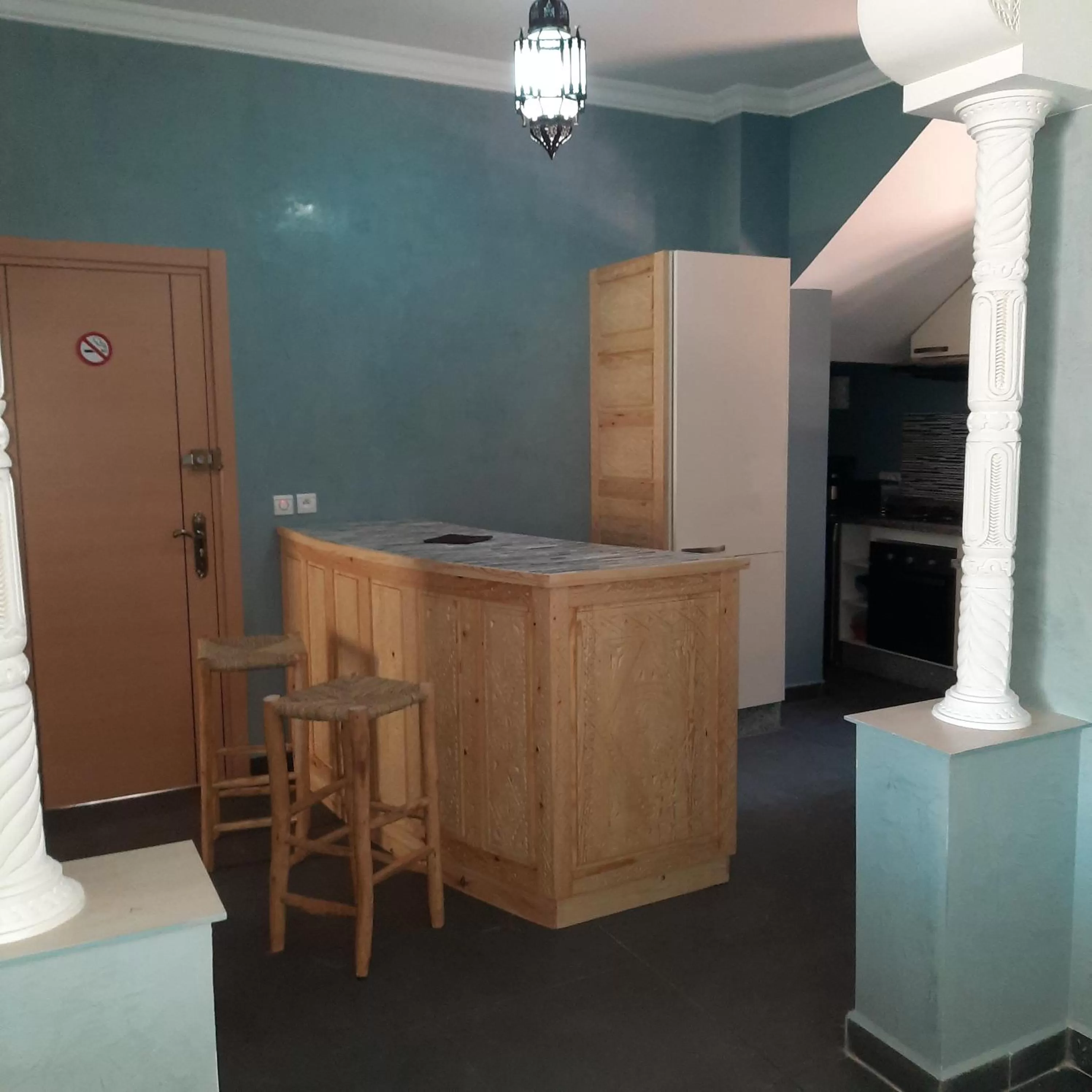 Kitchen or kitchenette in Résidence Habiba