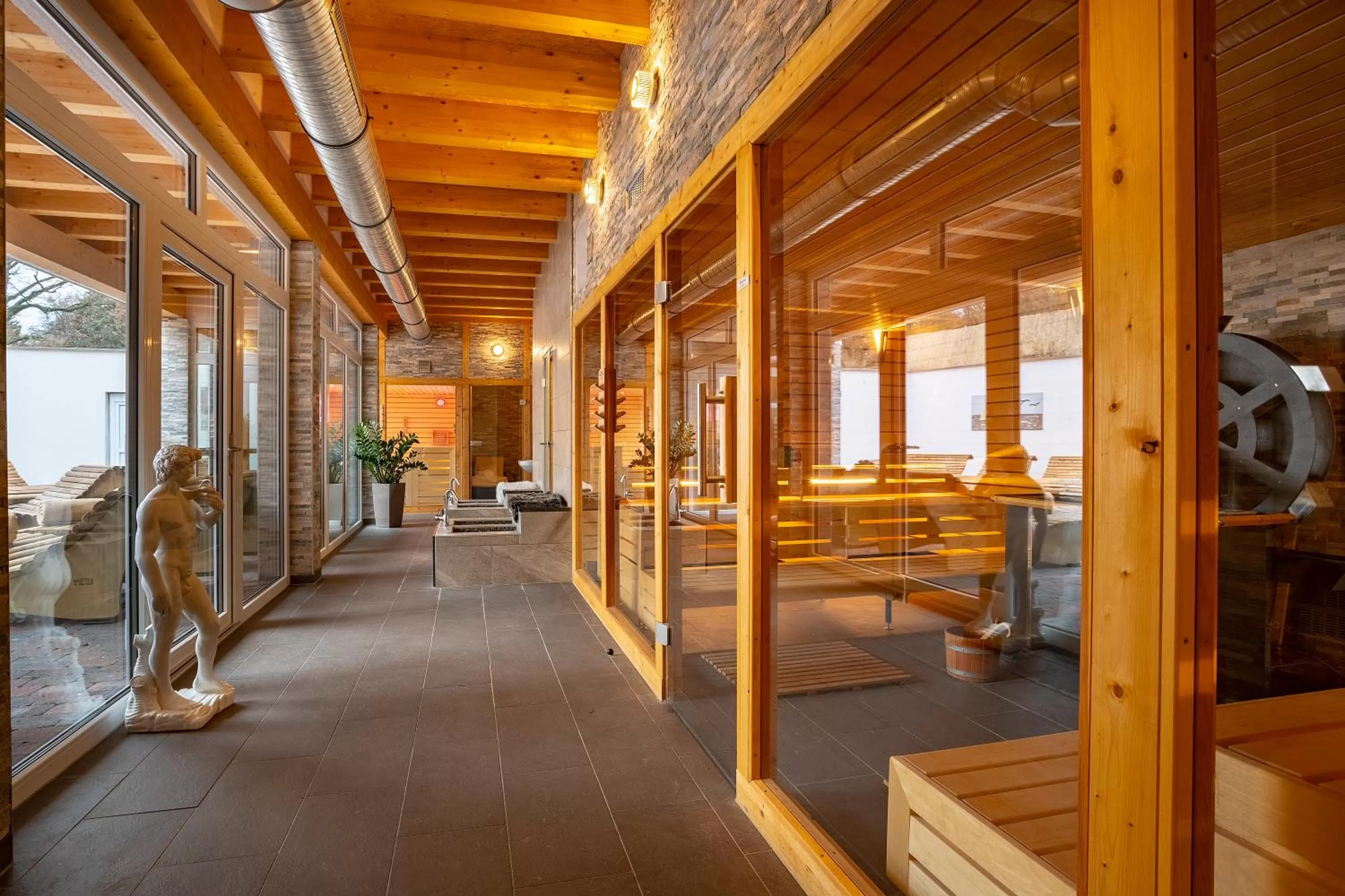 Sauna in Hotel Badehof