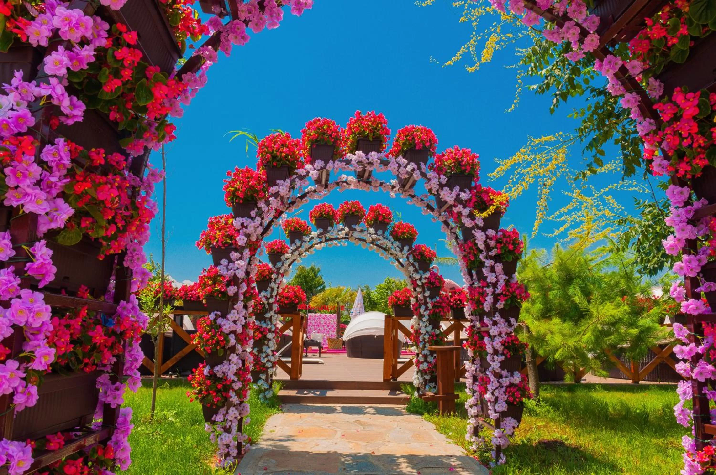 Natural landscape in The Wind Mills Hydropark