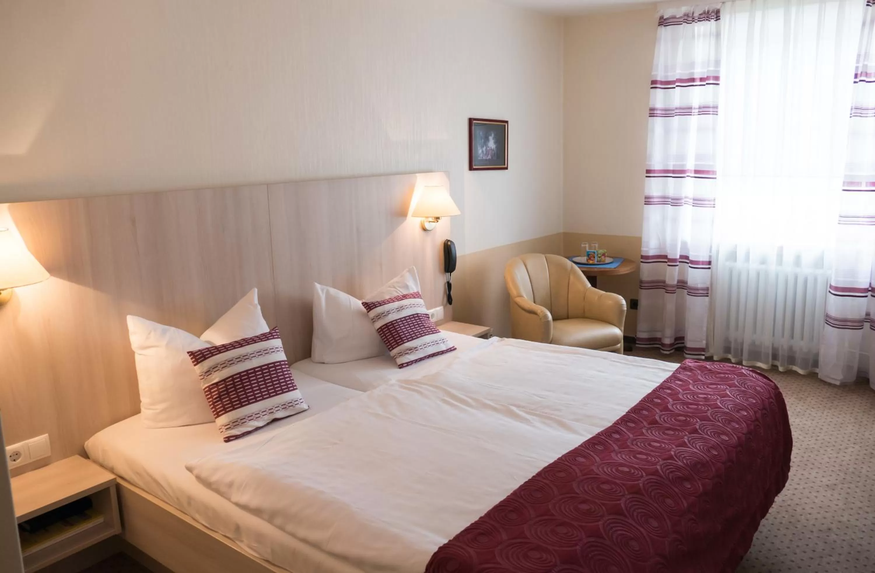 Bed in Hotel Excelsior