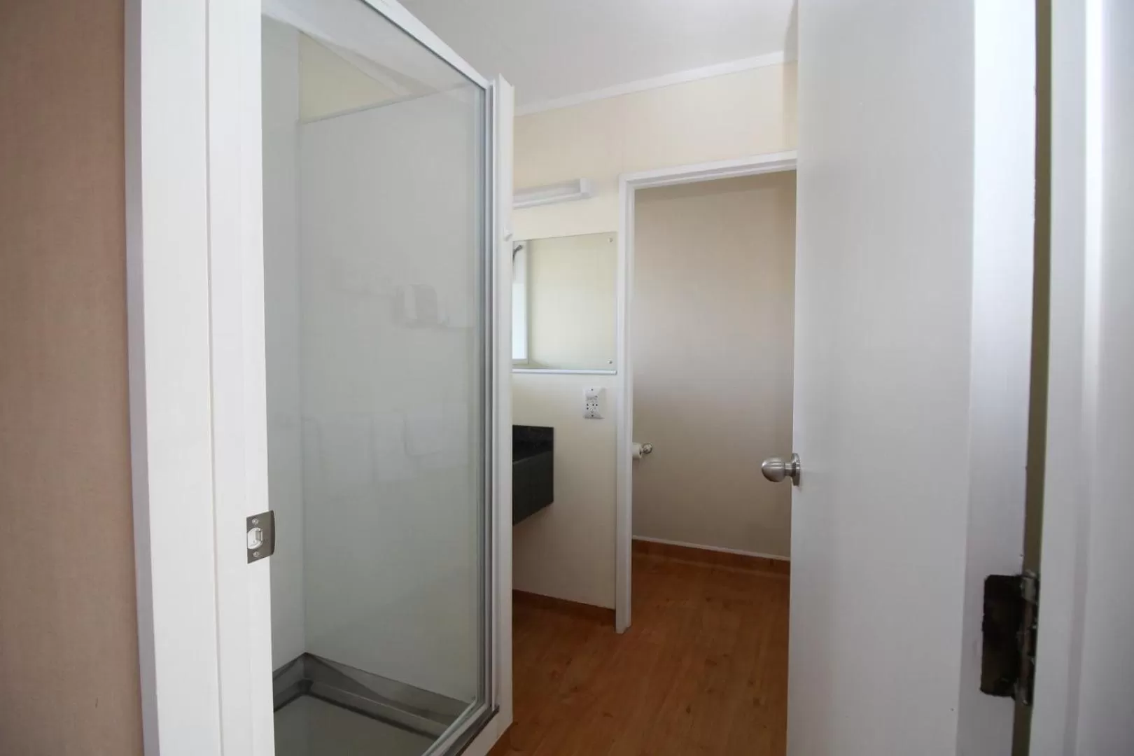 Toilet in Aztec Motel