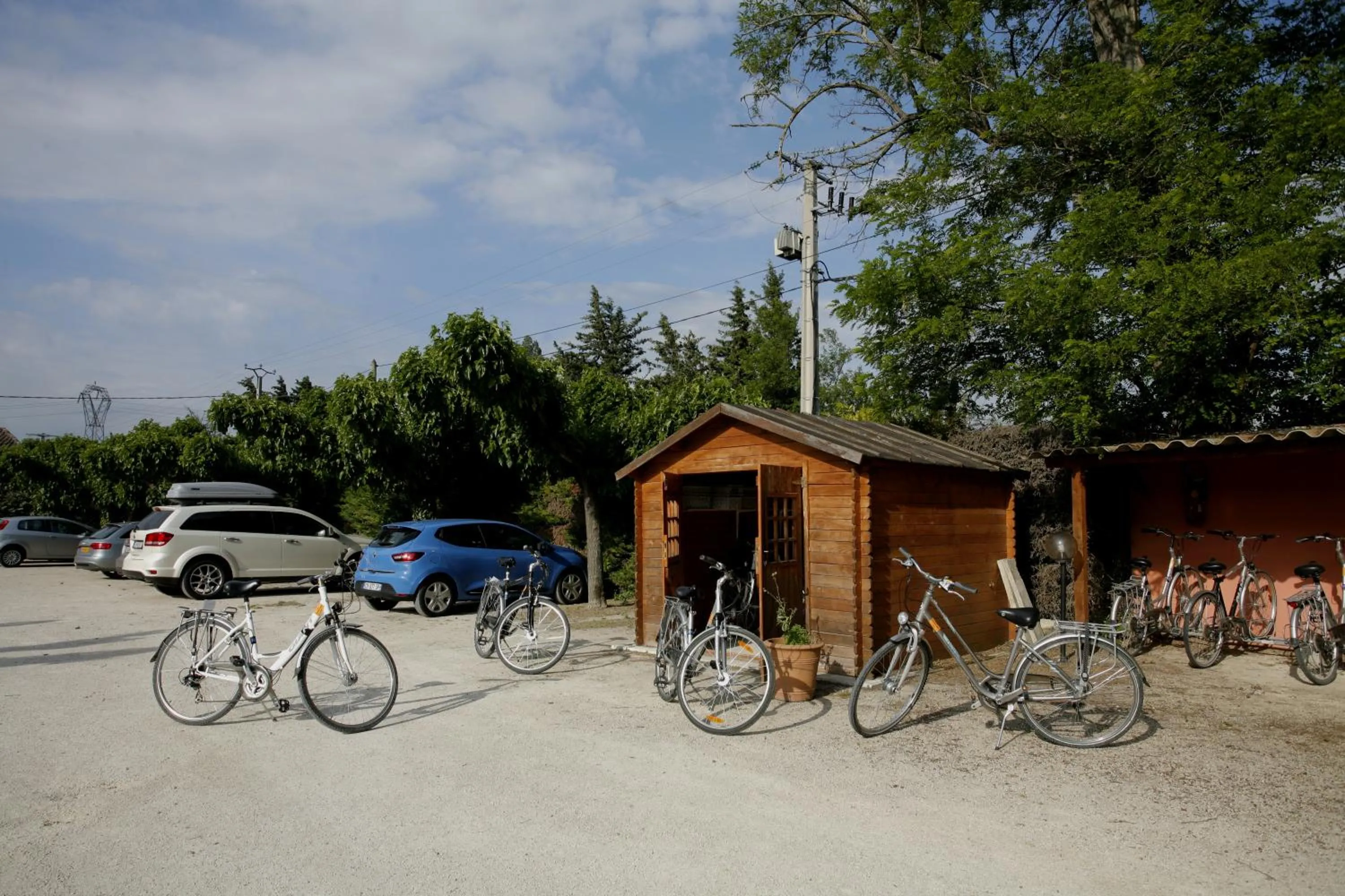 Cycling in Logis Hotel la Ferme