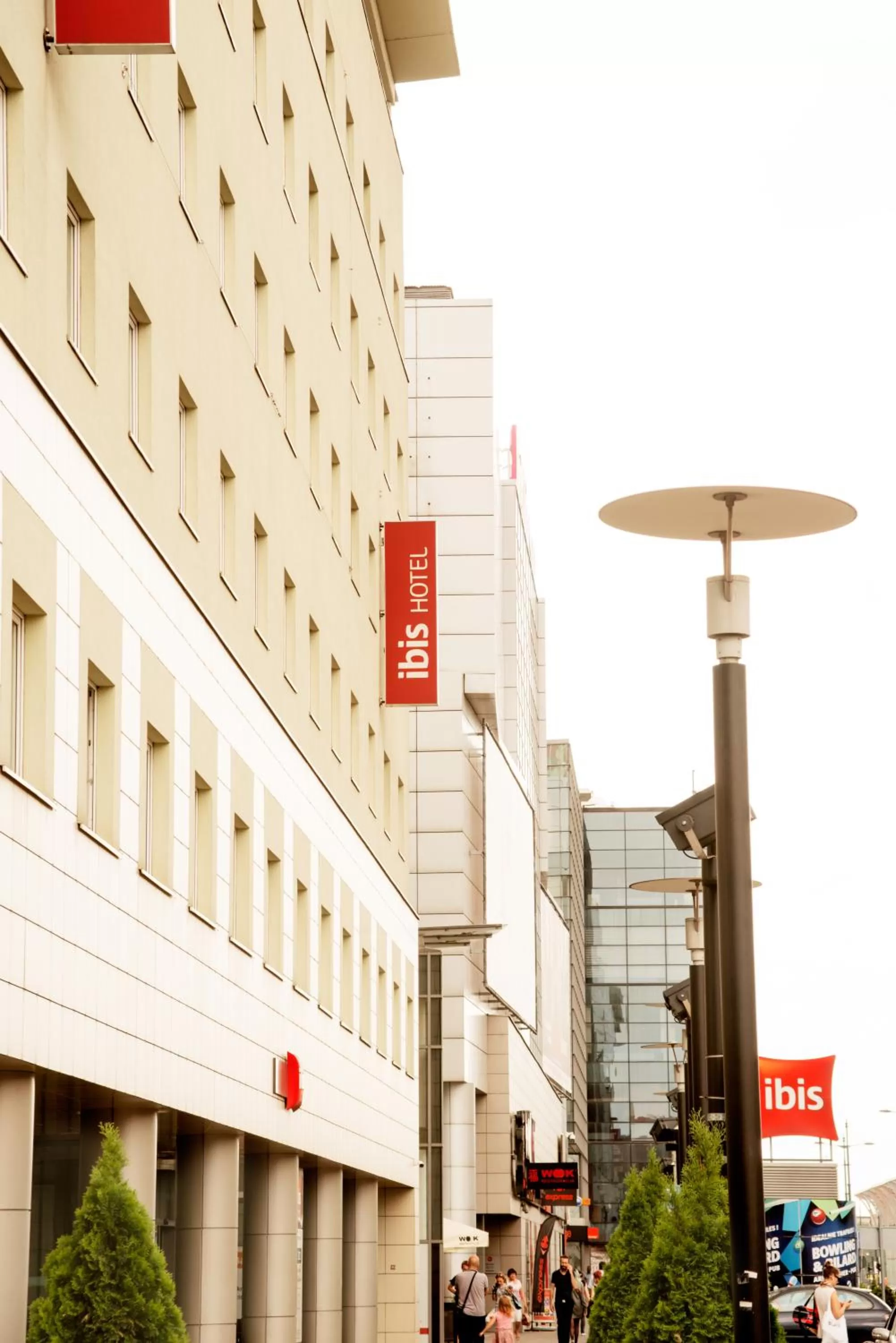 Property building in Hotel Ibis Łódź Centrum