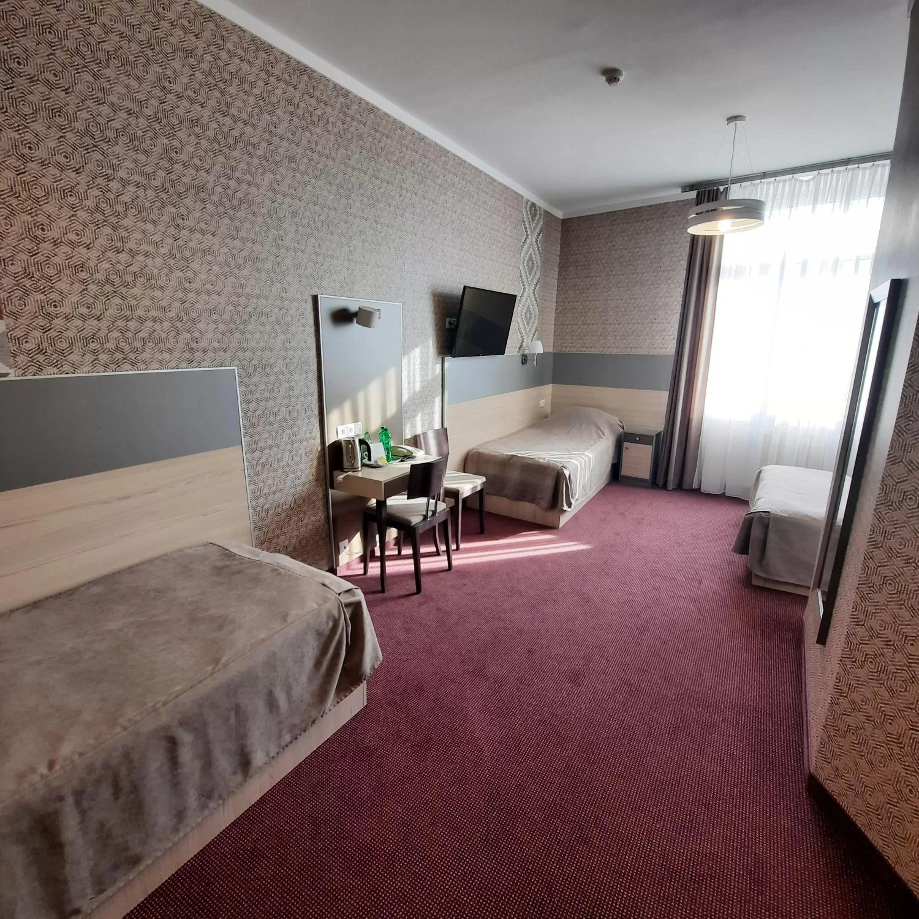 Bed in Hotel Kazimierz