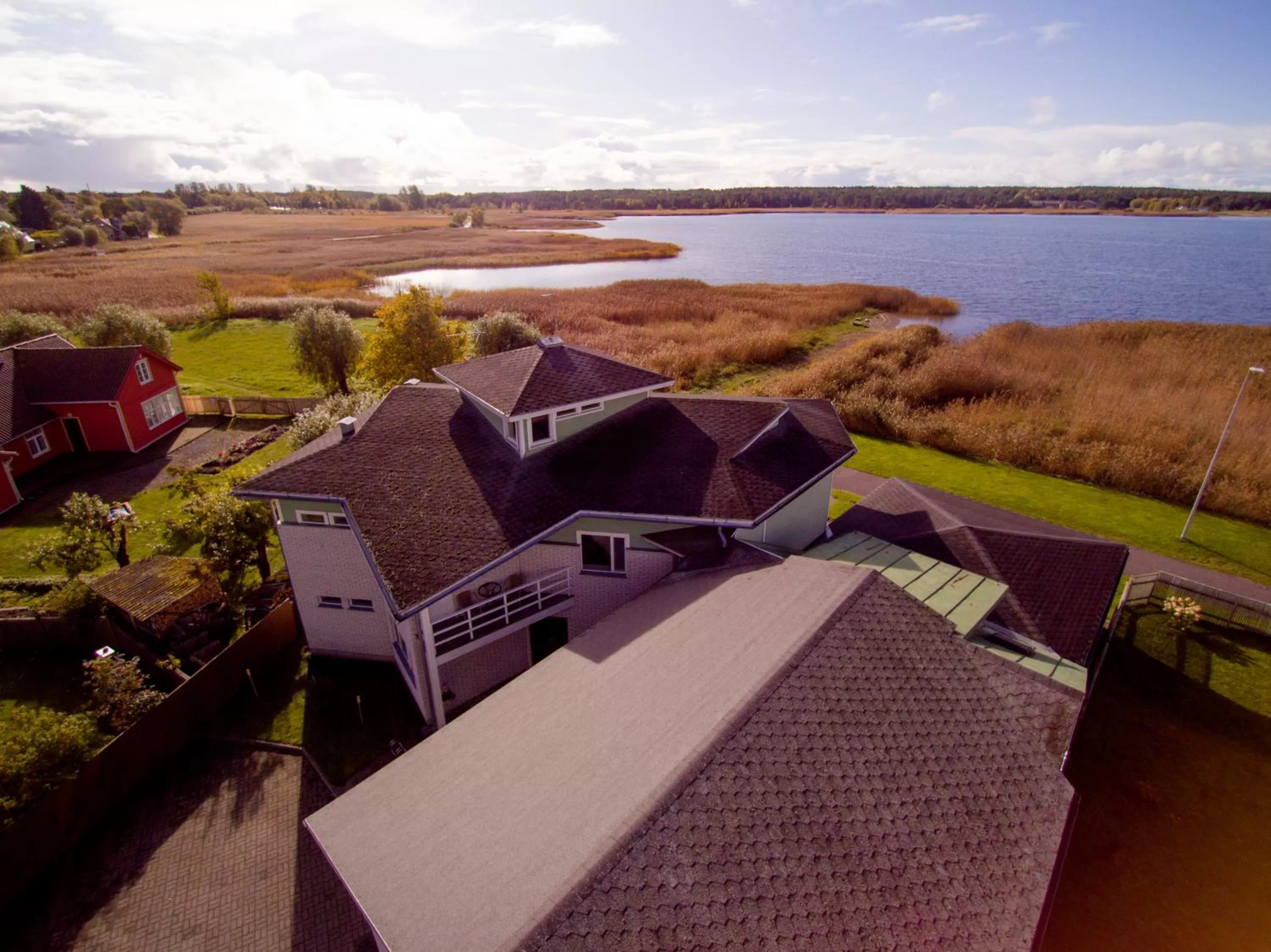 Bird's eye view in Päeva Villa