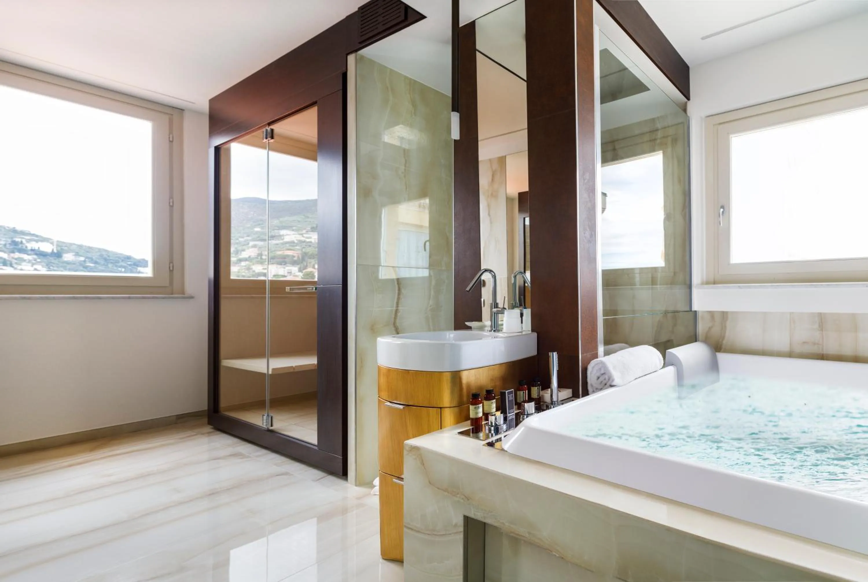 Bathroom in Grand Hotel Alassio Beach & Spa Resort - The Leading Hotels of the World