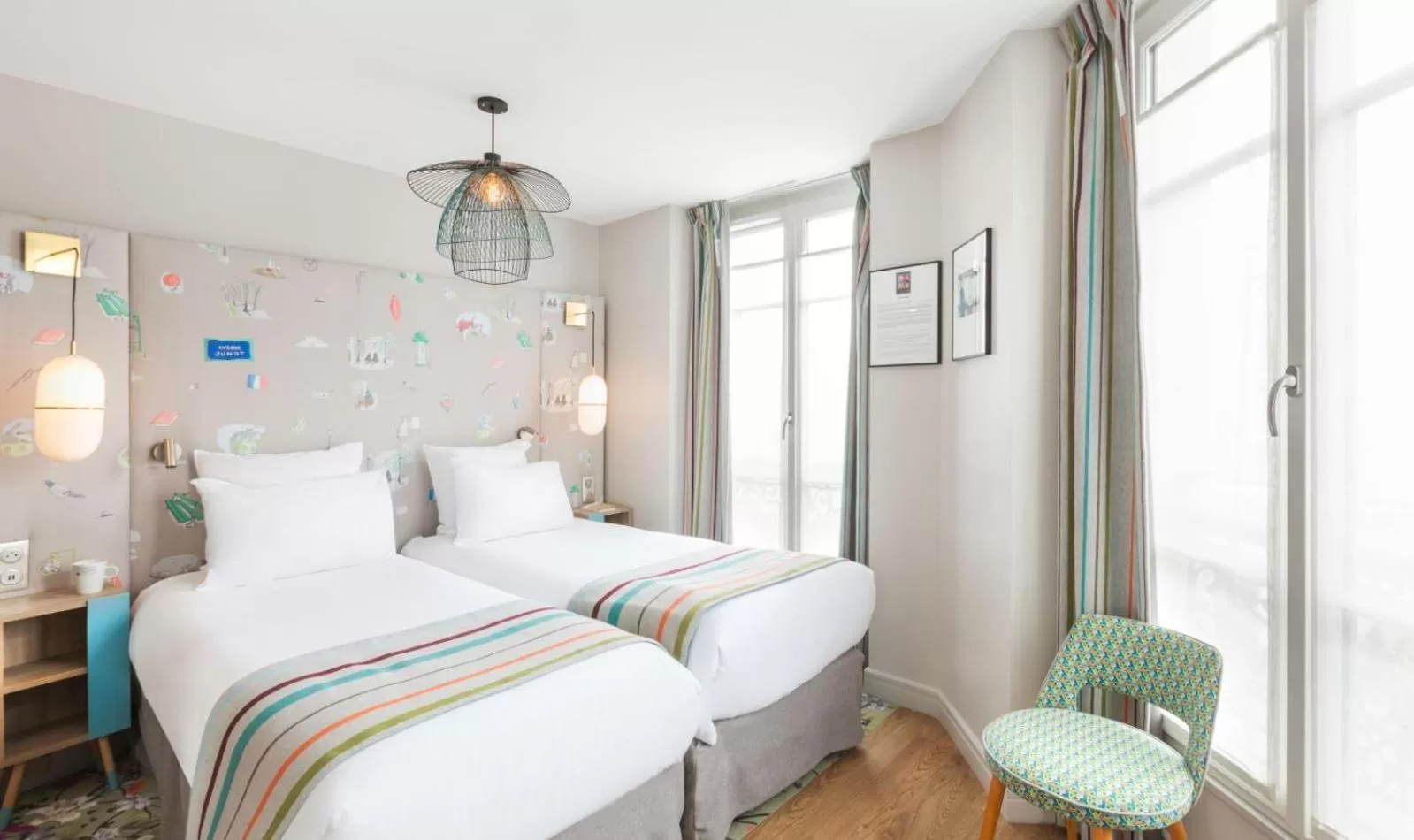 Photo of the whole room, Bed in Hotel Litteraire Marcel Ayme, BW Premier Collection