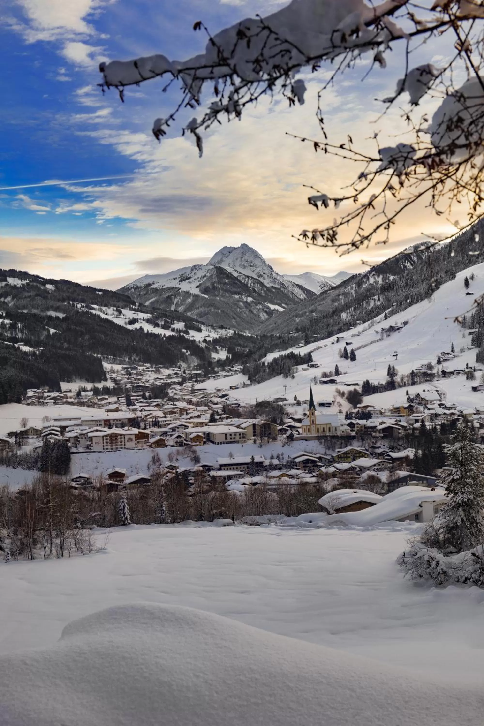 Winter in Hotel Garni Wieshof