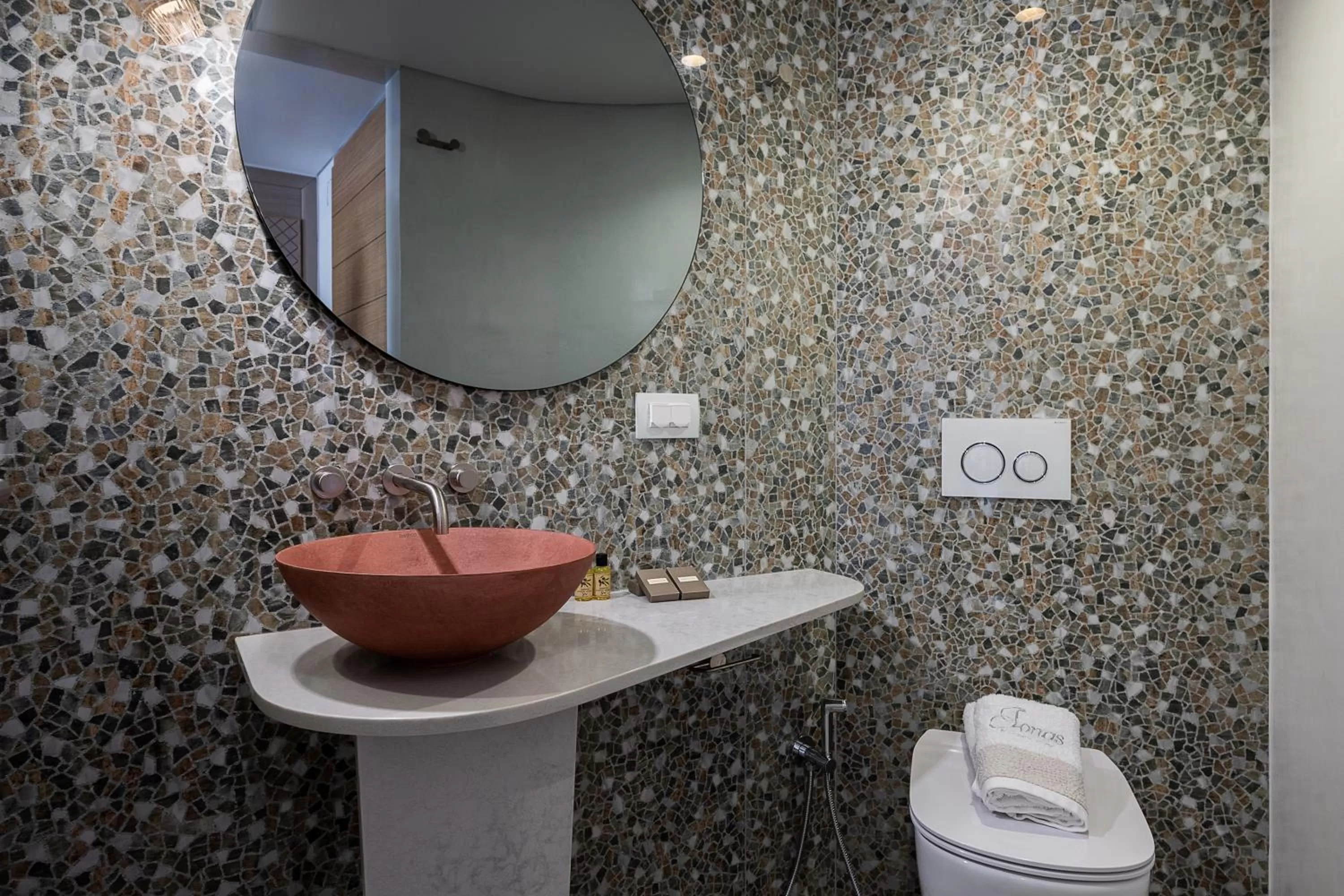 Bathroom in Ionas Boutique Hotel