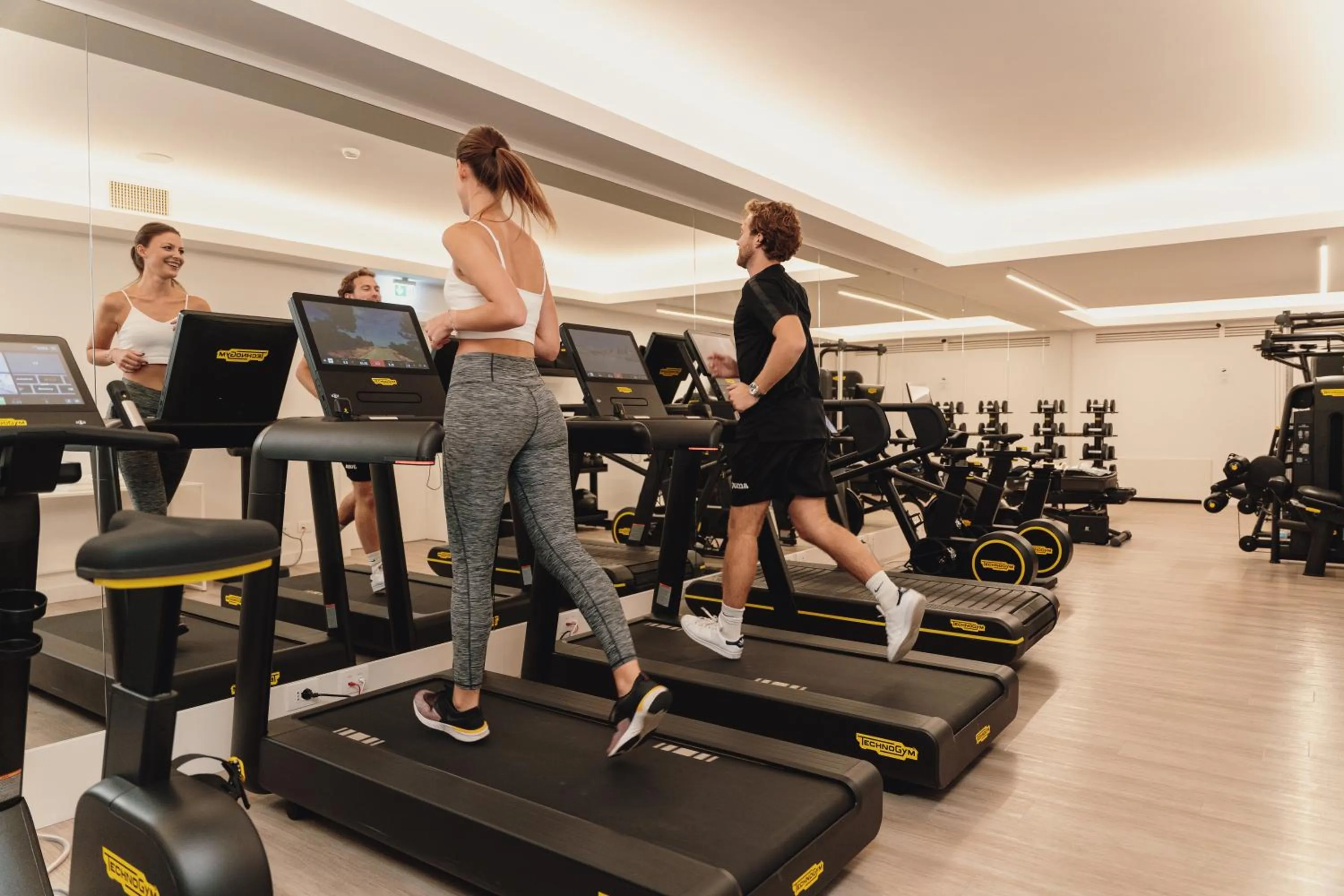 Fitness centre/facilities in Hotel Morfeo