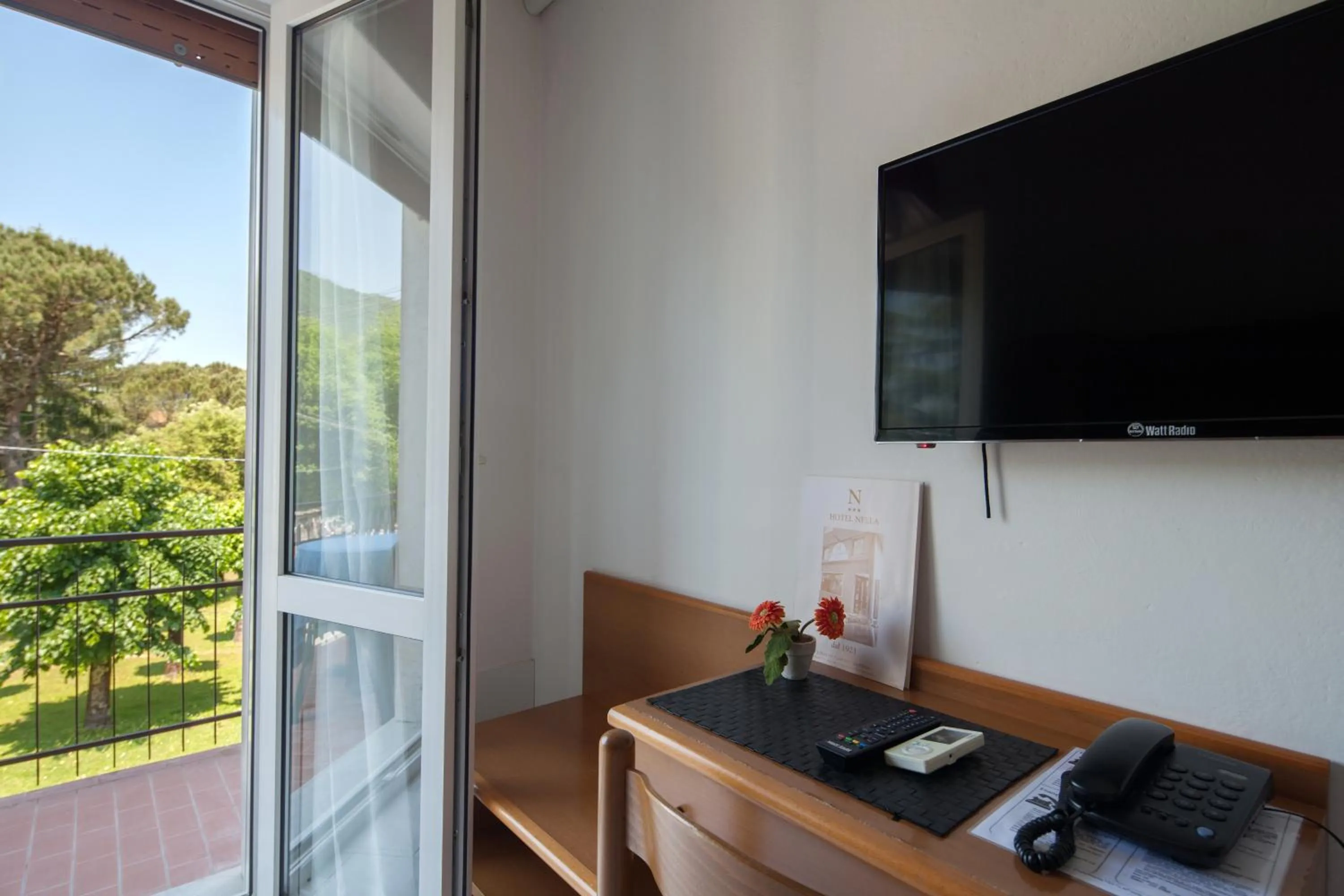 Garden view in Hotel Nella