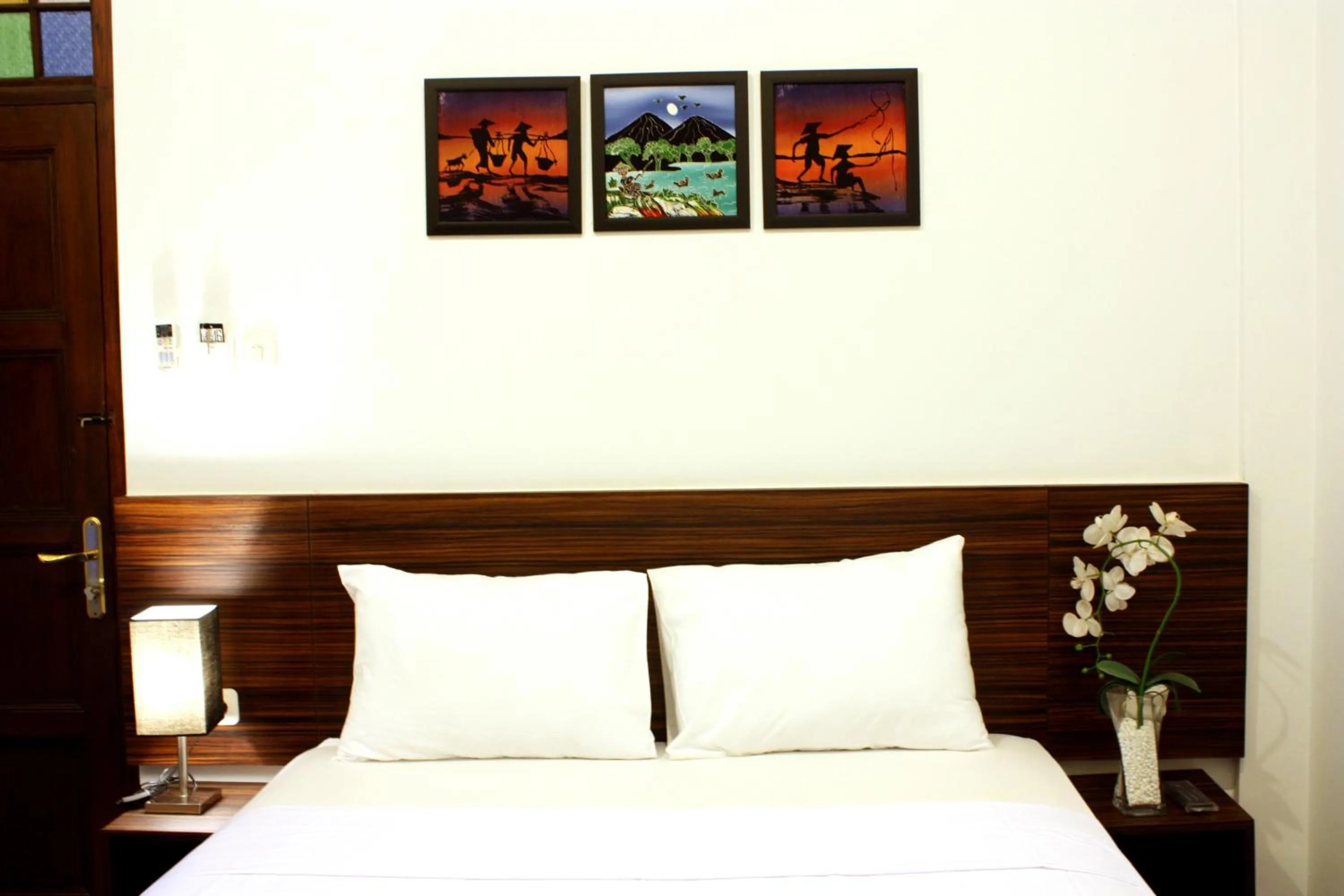 Decorative detail, Bed in Grand Marto Hotel