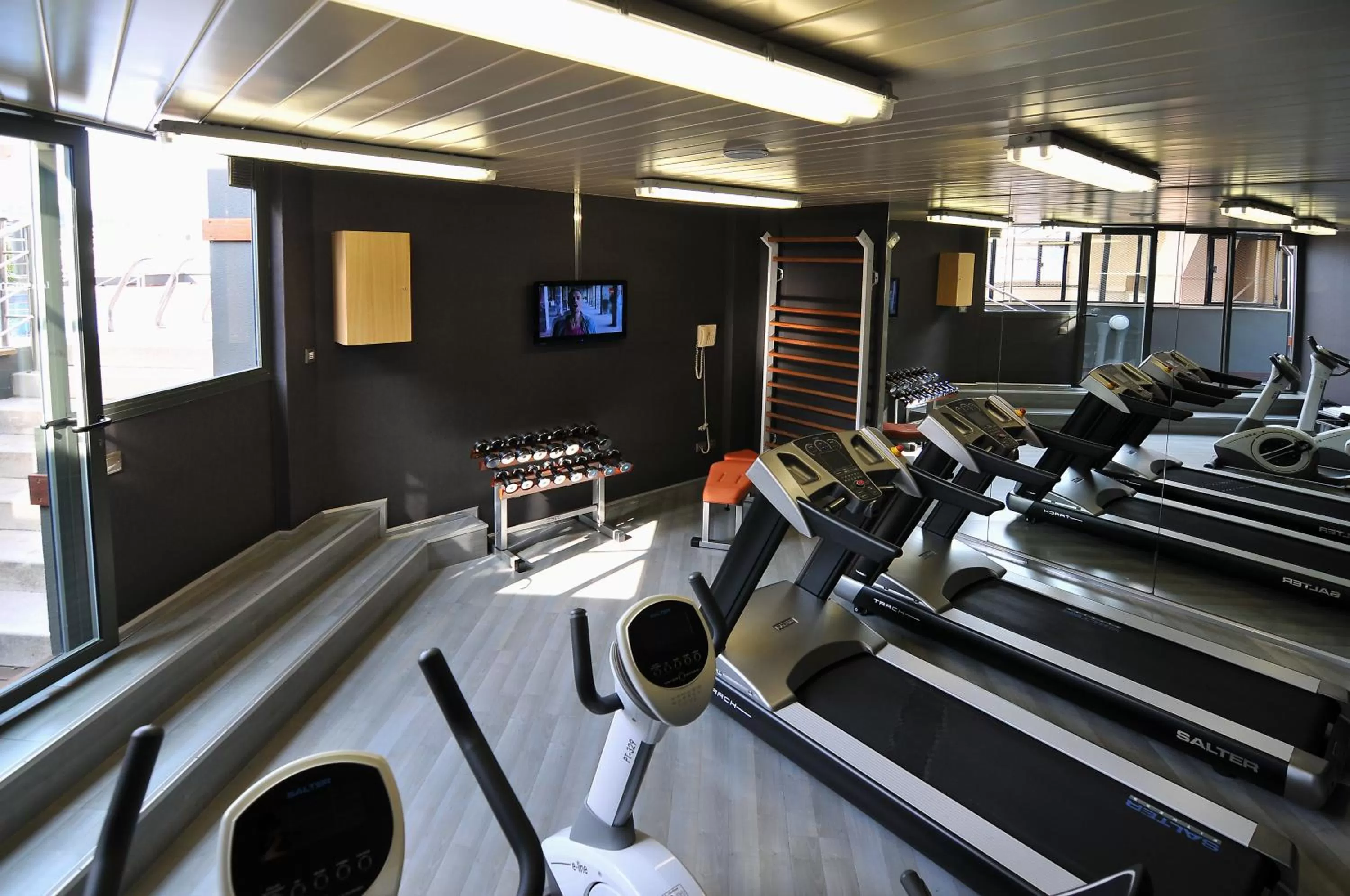 Fitness centre/facilities in Hotel Barcelona Universal