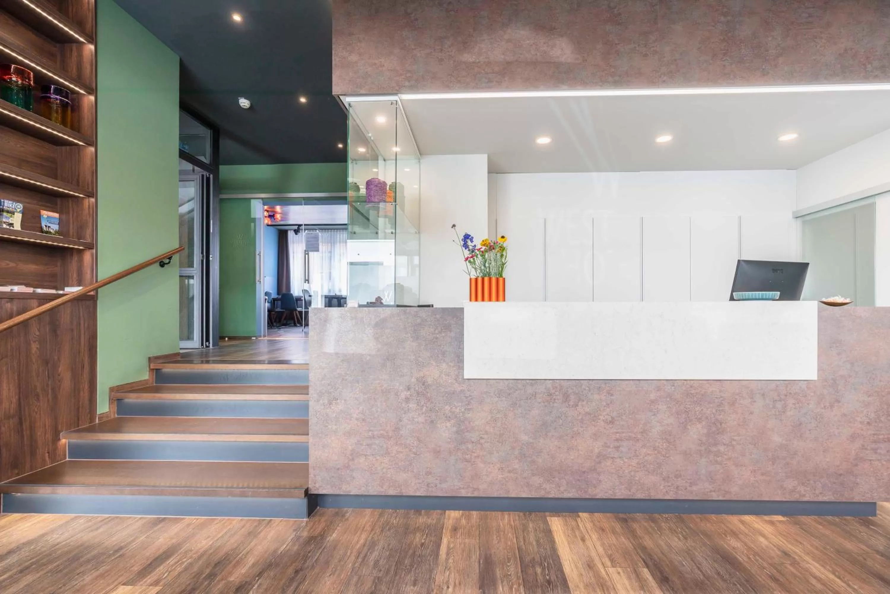 Lobby or reception in Westend Hotel (non-smoking)