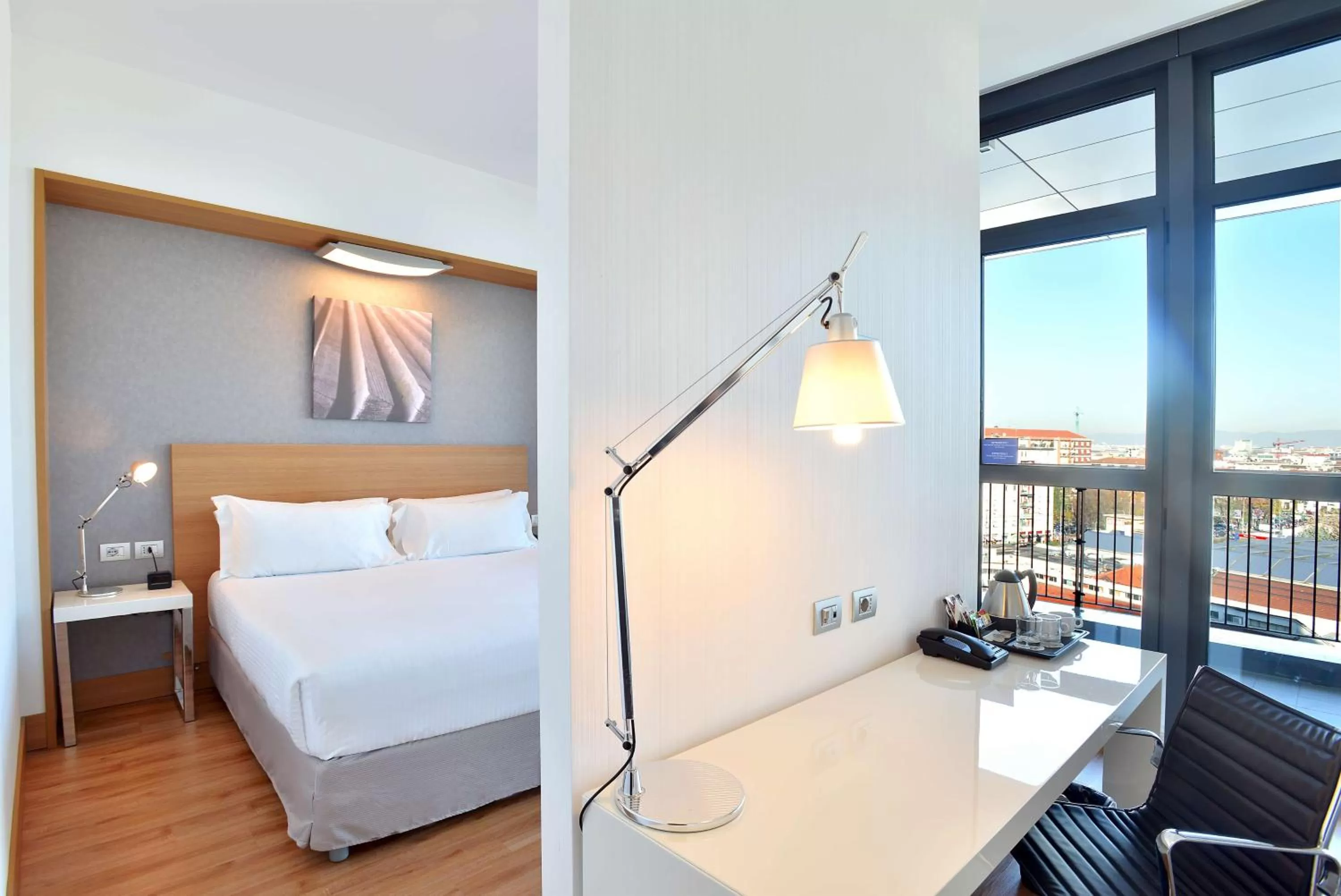 Bed in Hilton Garden Inn Milan North