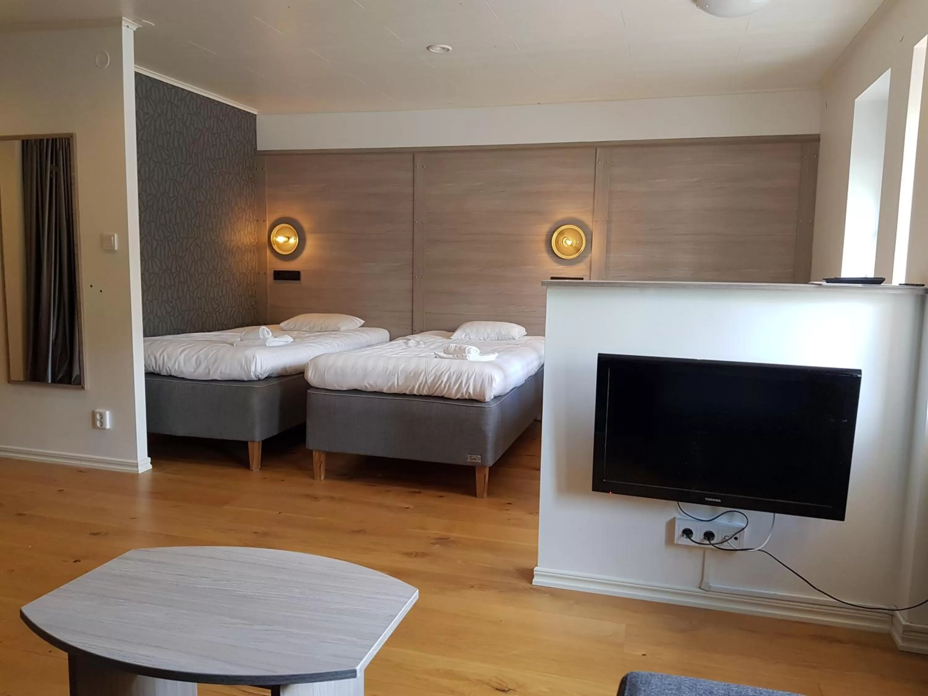 Bed in Hotell Stinsen