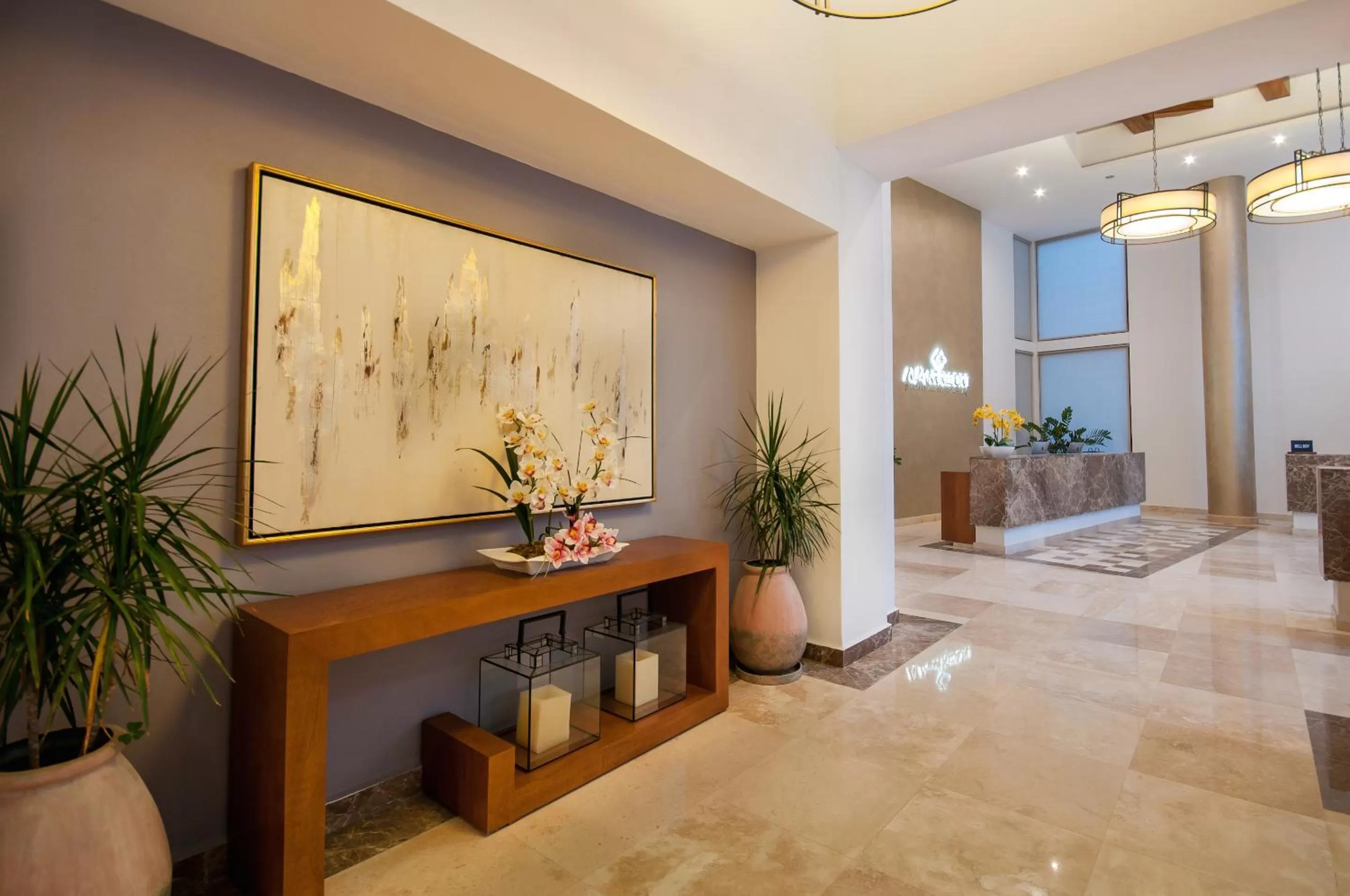 Lobby or reception, Bed in Almar Resort Luxury LGBT Experience by Mantamar Beach Club