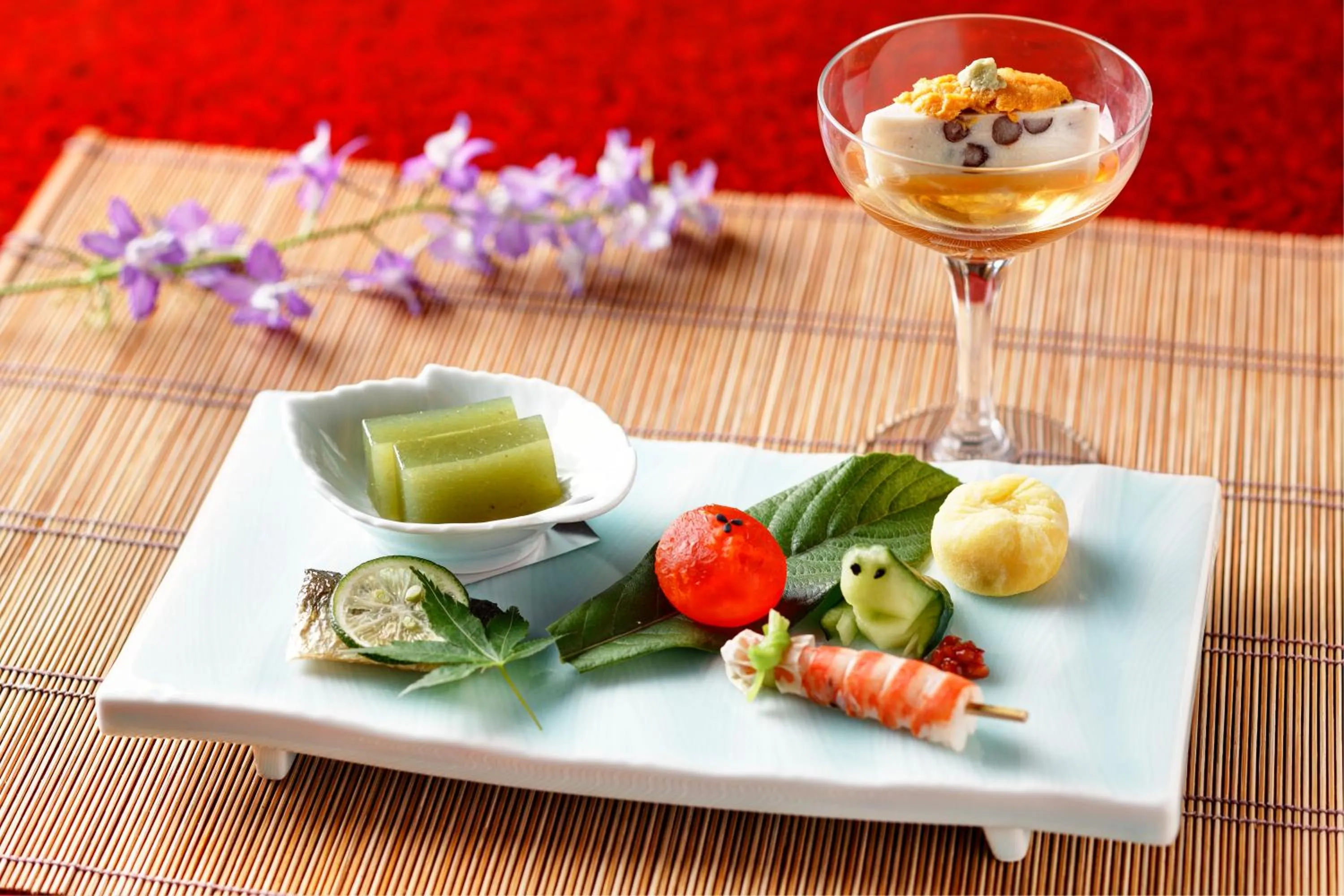 Food close-up in Nasu Onsen Sanraku