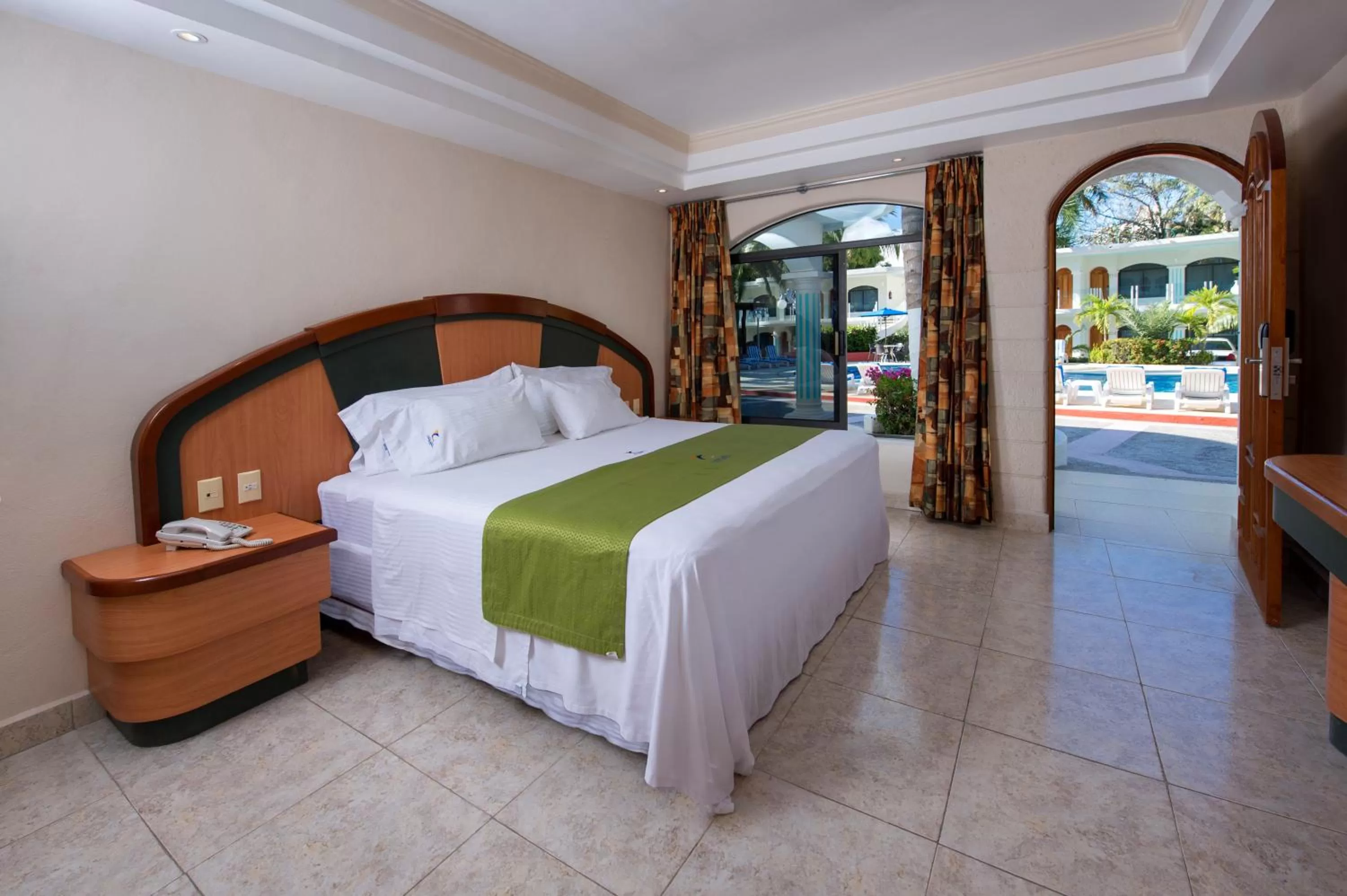 Bed in Hotel Costa Azul