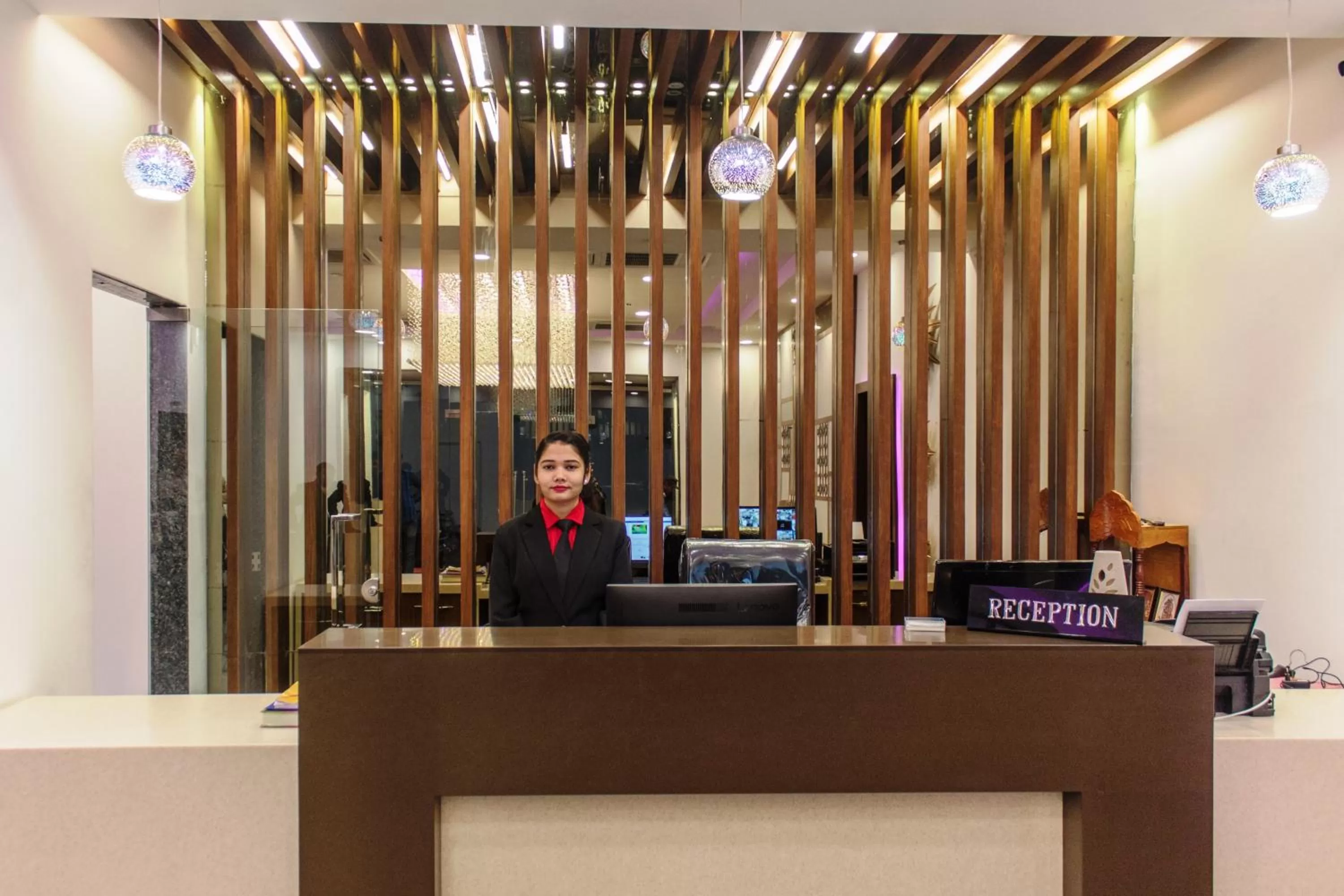 Lobby or reception in Hotel Suktara International