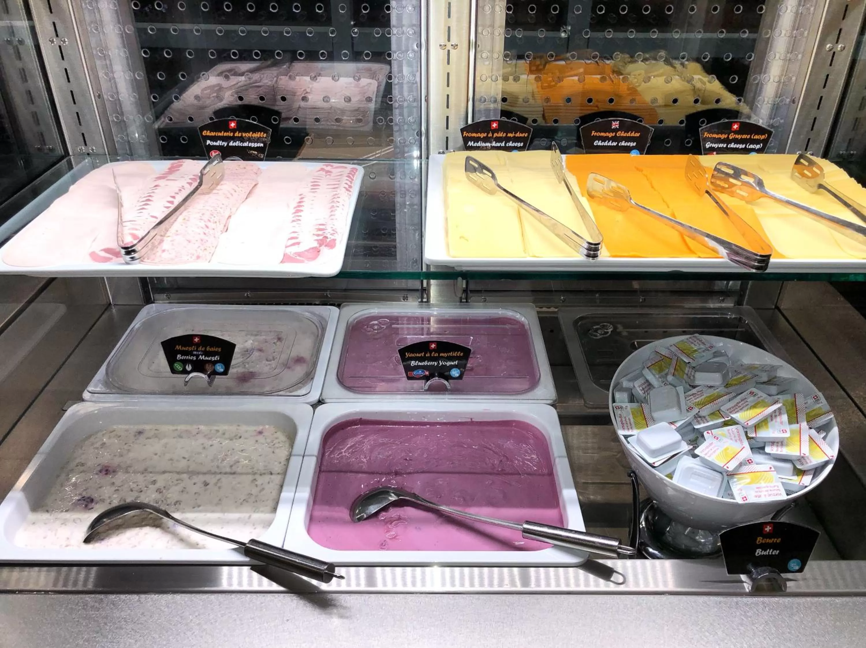 Breakfast in Geneva Hostel