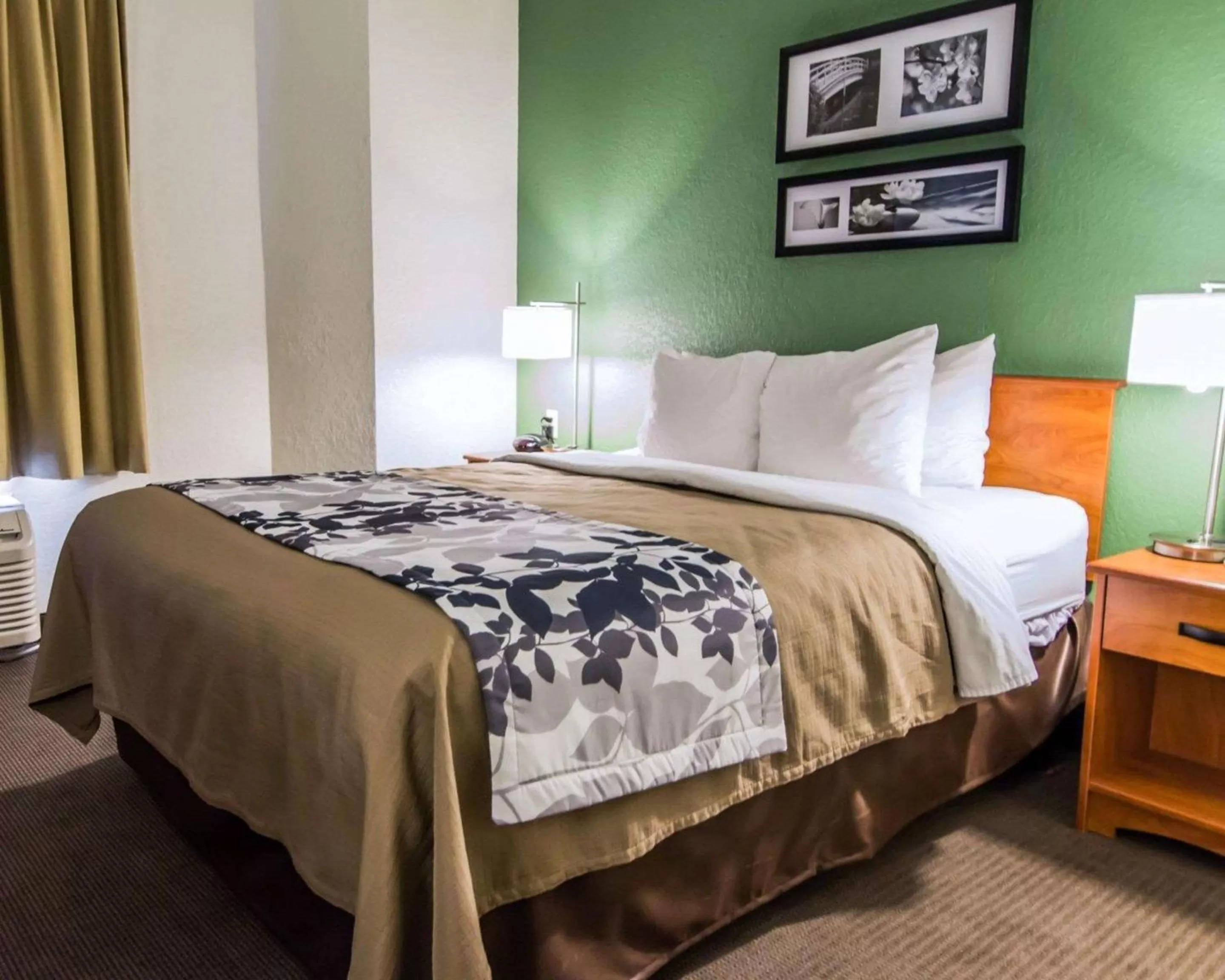 Photo of the whole room, Bed in Sleep Inn