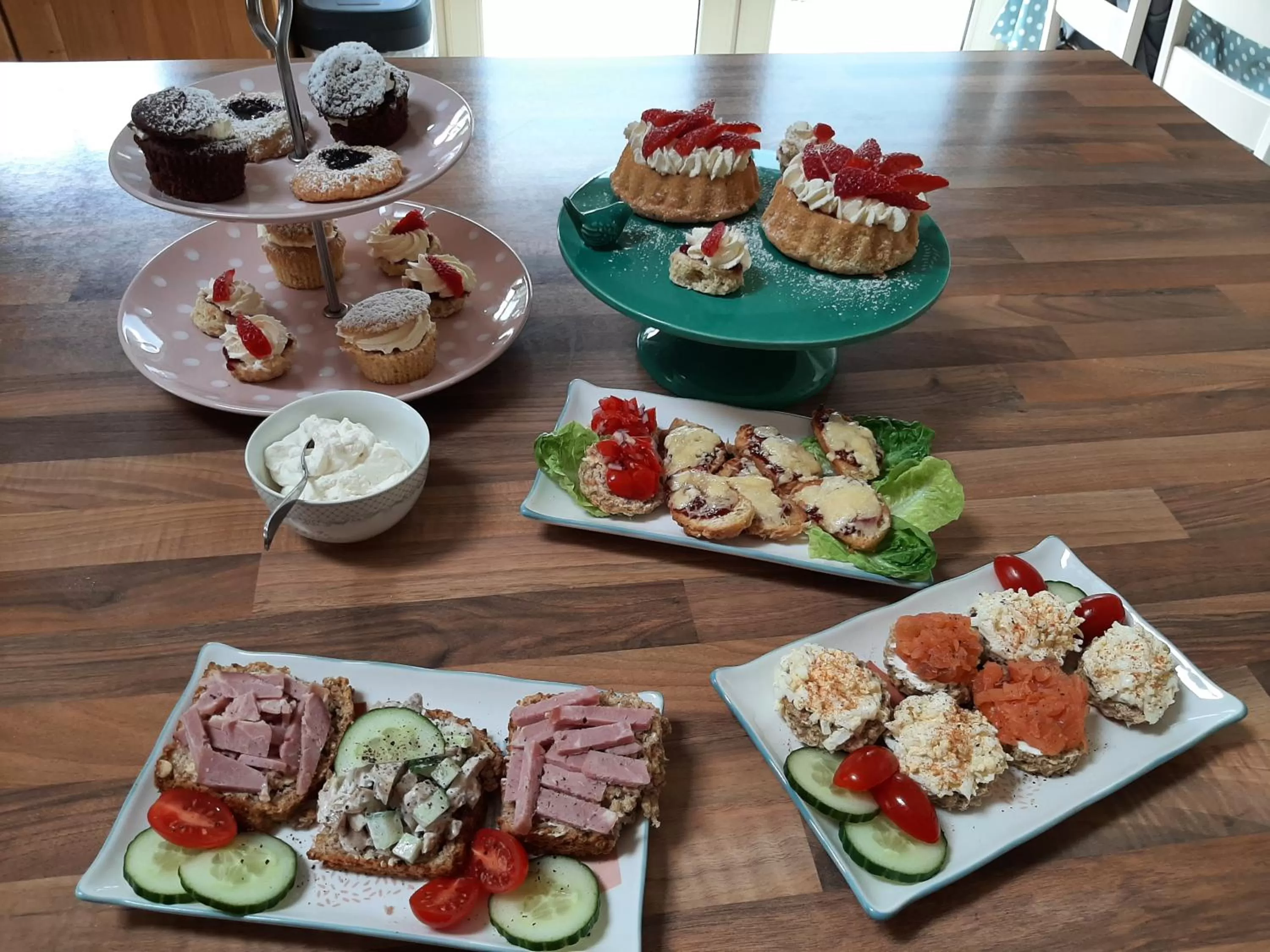 Food close-up in Abhainn Ri Farmhouse